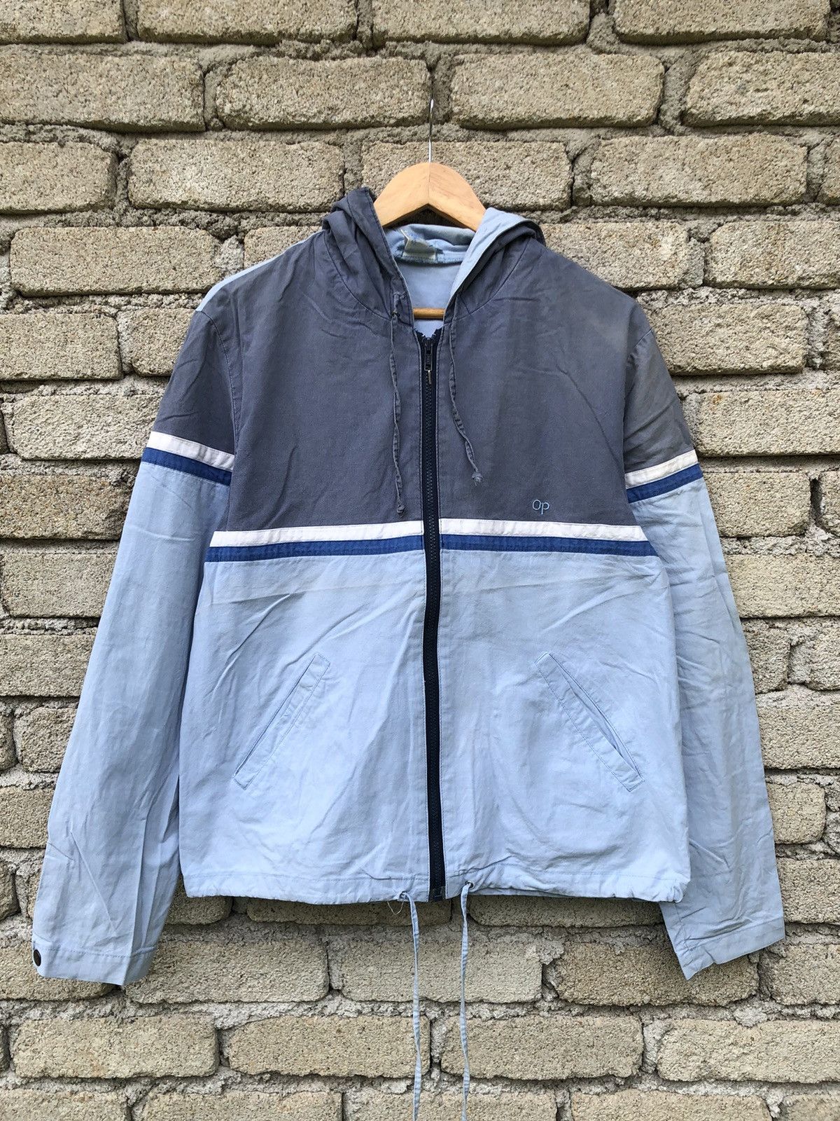 Ocean Pacific Vintage Ocean Pacific Weather Wear Fullzipper Light Jacket Size US L / EU 52-54 / 3 - 1 Thumbnail
