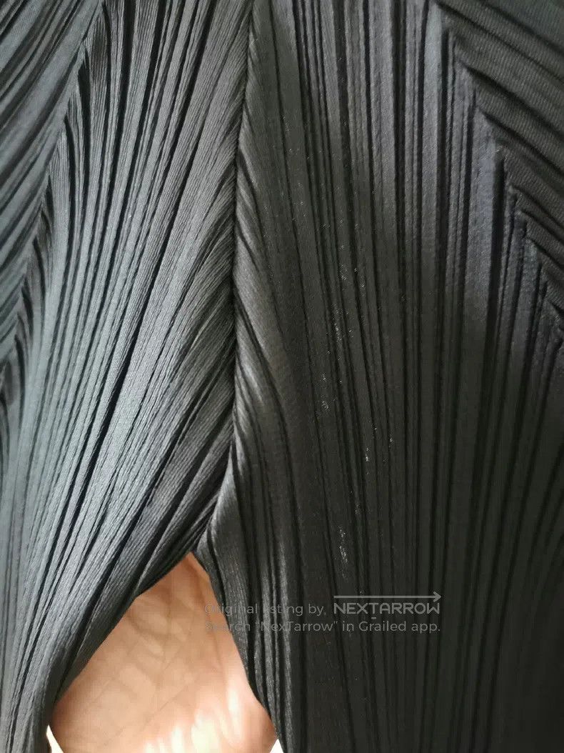 Issey Miyake Issey Miyake size:1 Black Asymmetric Pants Size 42" / US 20 - 3 Thumbnail