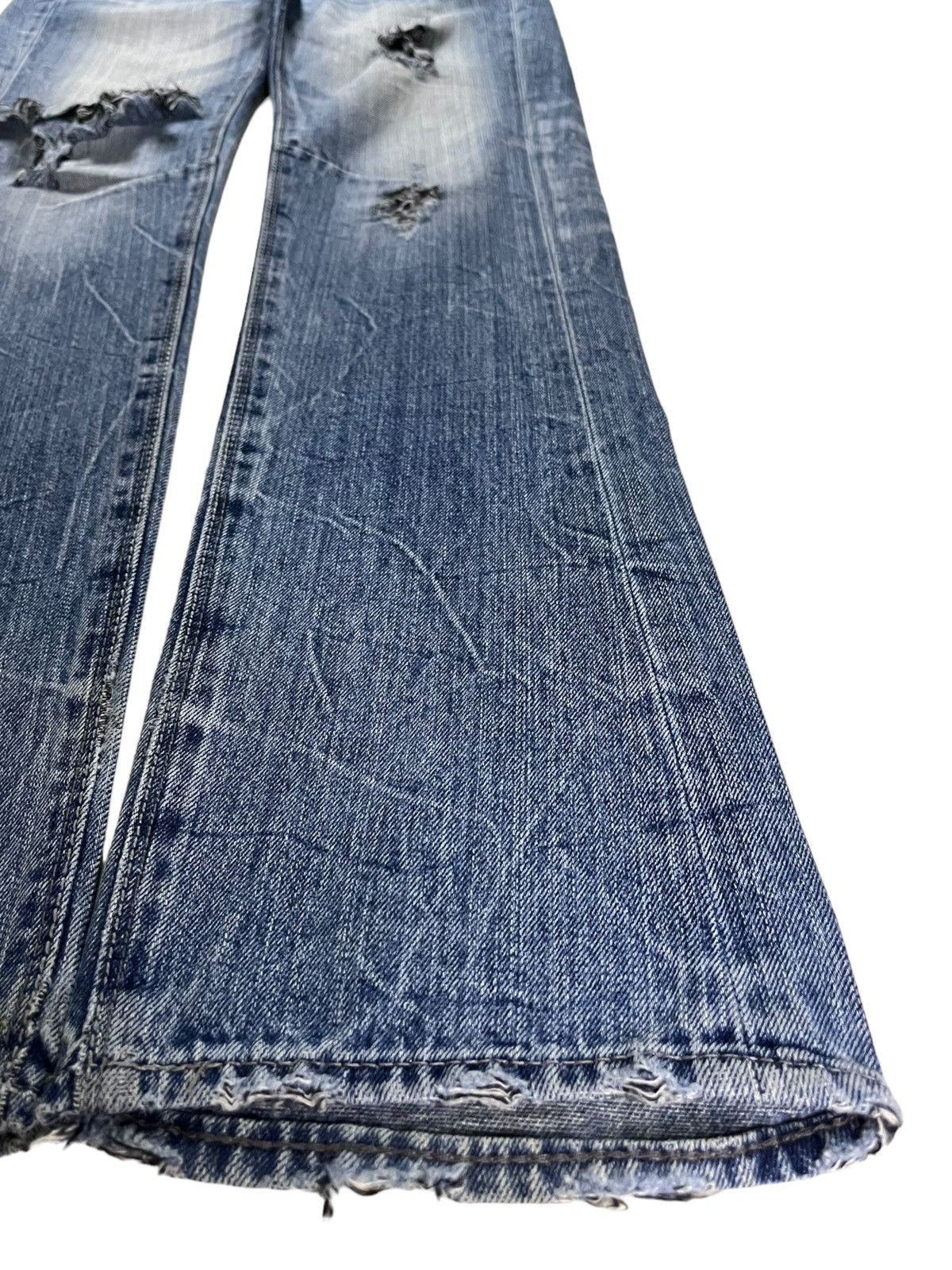 GOSTAR DE FUGA × Japanese Brand Vintage Japanese Fuga Faded Wash Distressed Slim Jeans Size US 31 - 7 Thumbnail
