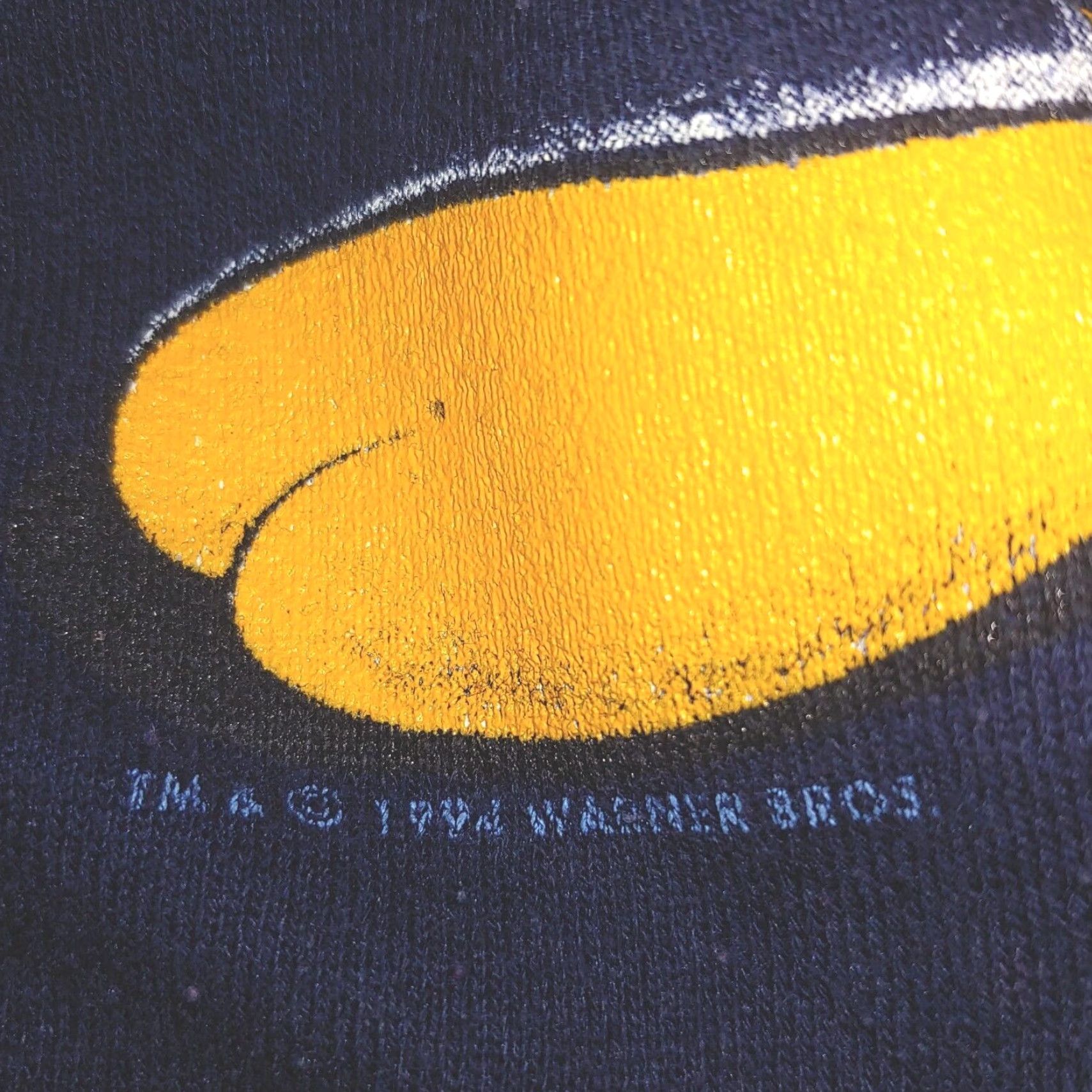 Vintage VINTAGE Looney Tunes Sweatshirt XL Blue Crew Neck 1990s Daffy Sylvester Tweety 90s Cartoon Graphic Print Mens Size US XL / EU 56 / 4 - 6 Thumbnail