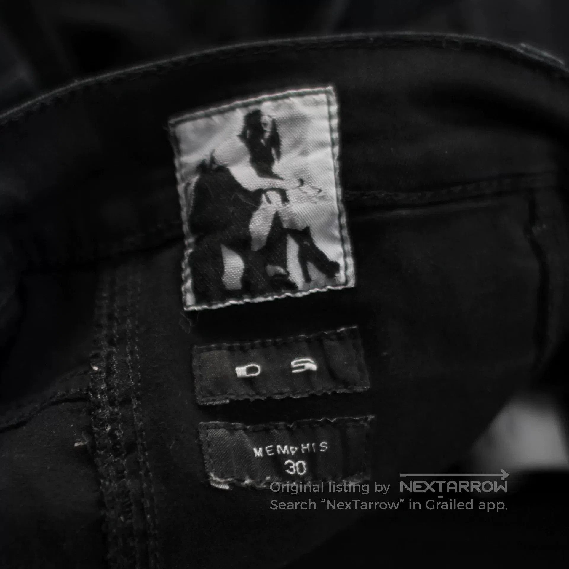 Rick Owens rick owens black denim motorcycle pants. Size US 30 / EU 46 - 6 Thumbnail