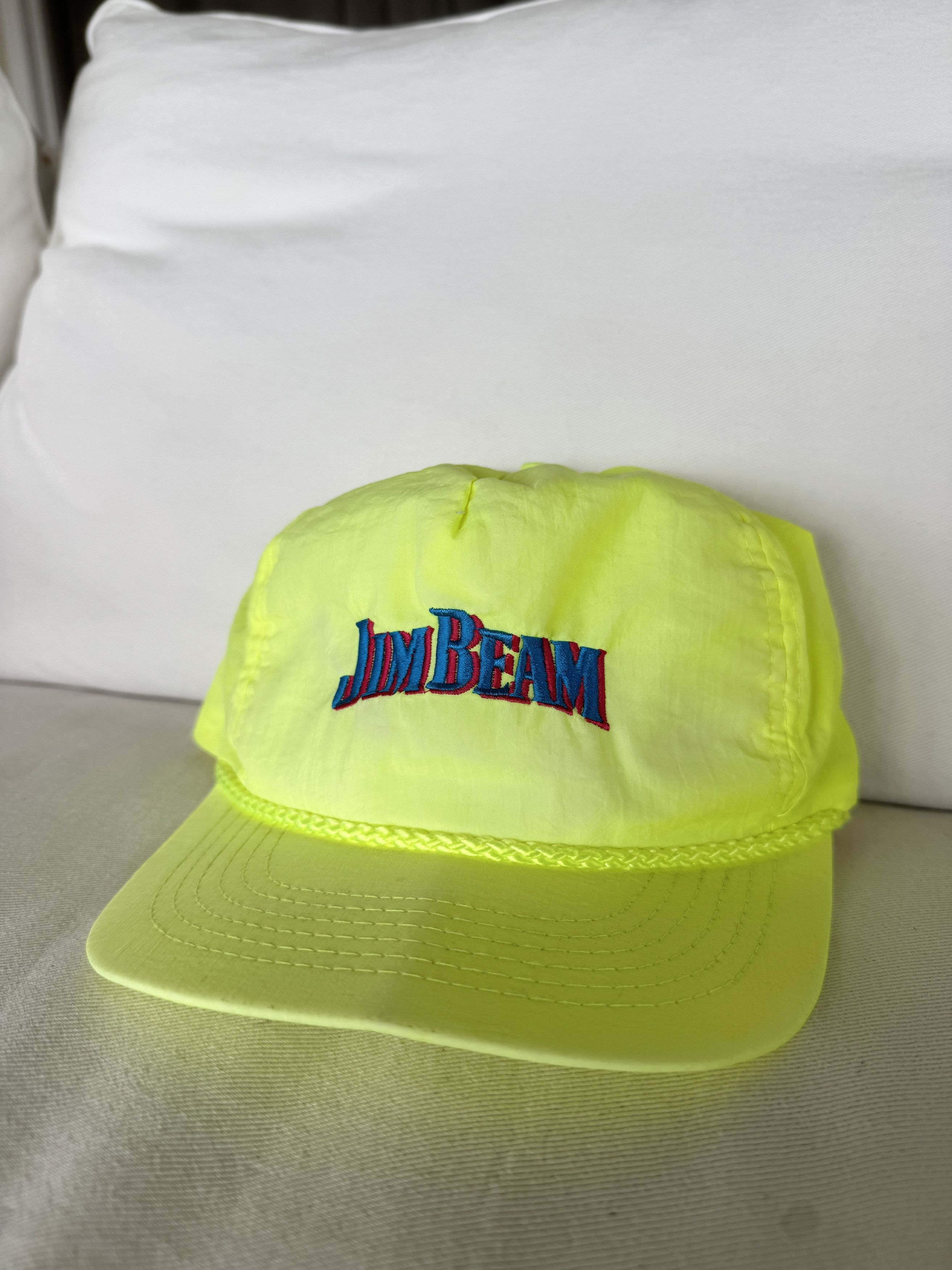 Vintage Jim Bean Trucker Hat Size ONE SIZE - 1 Thumbnail