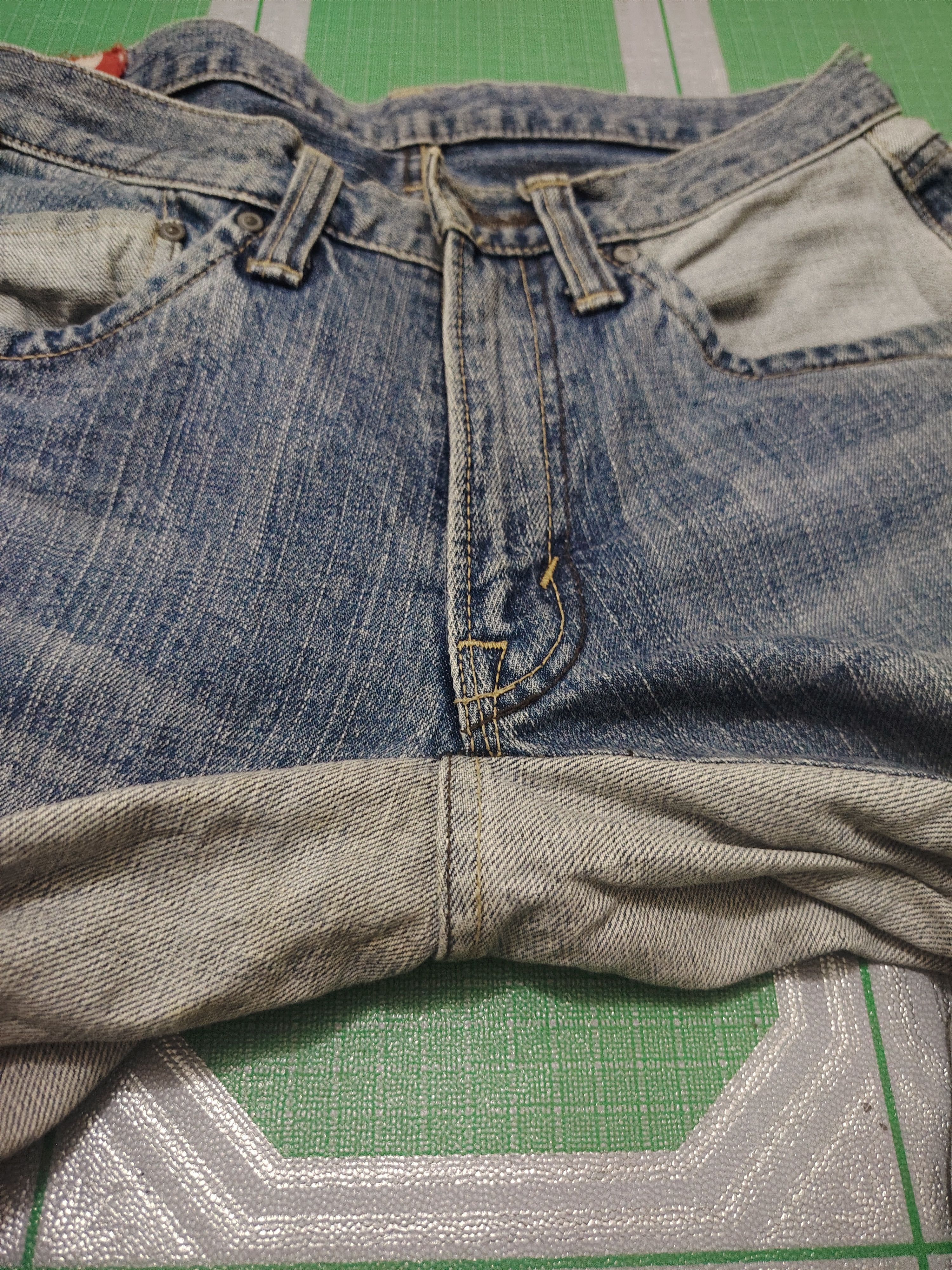 Kapital Japanese Blue Way Reconstruction Jeans Distressed Jeans Size US 30 / EU 46 - 9 Thumbnail