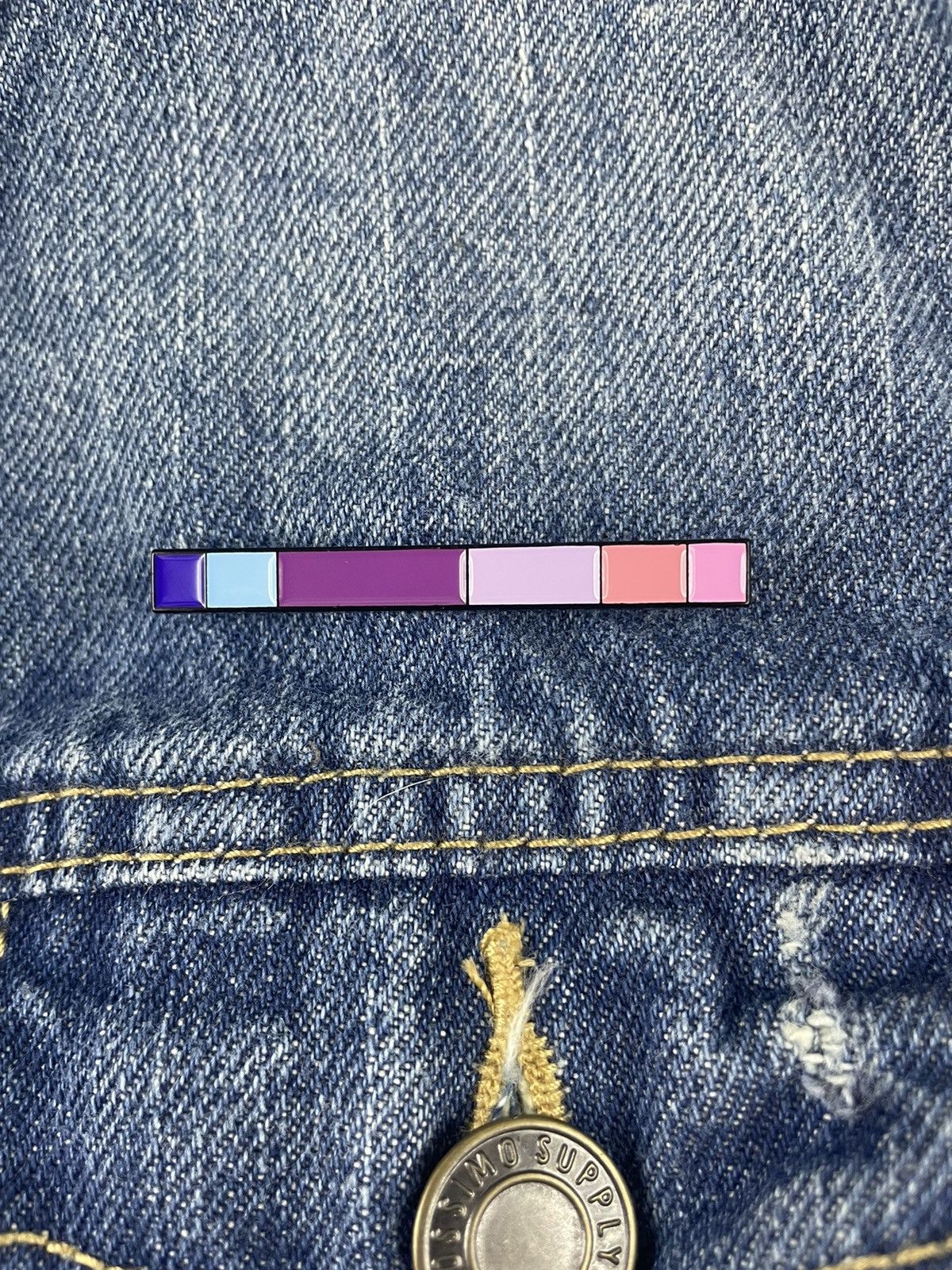 Other Bi-Sexual Enamel Pin Size ONE SIZE - 1 Thumbnail
