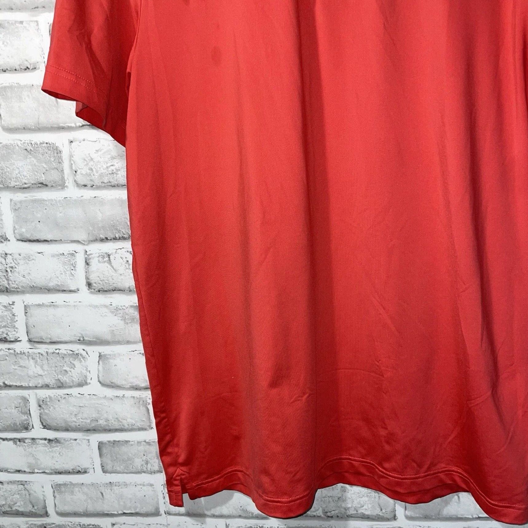 Michael Kors Michael Kors Polo Shirt Mens Athletic Stretchy Size M Pink Red Polo Shirt Mens Athletic Size US M / EU 48-50 / 2 - 3 Thumbnail