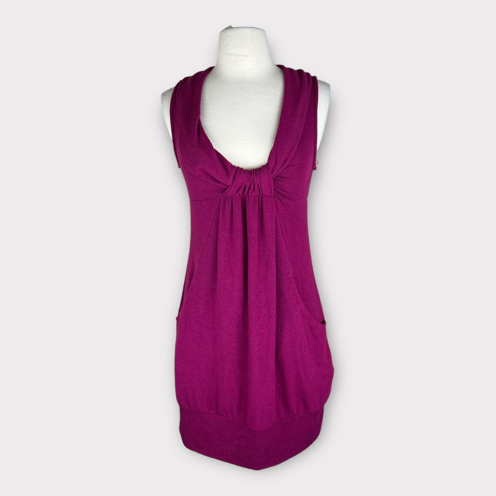 Forever 21 Forever 21 | Vintage Y2K Purple Sweater Bubble Dress Size M / US 6-8 / IT 42-44 - 1 Thumbnail