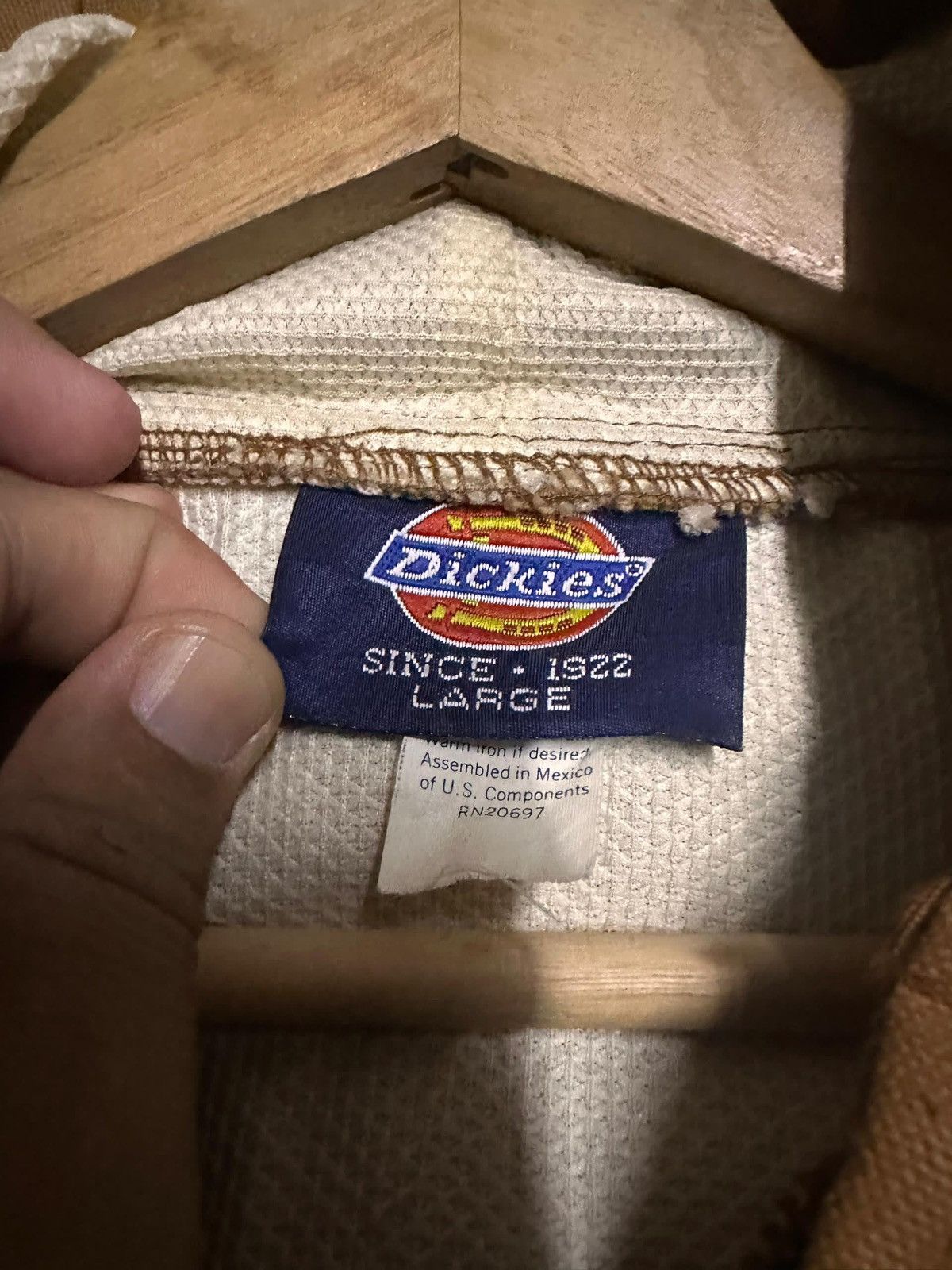 Dickies Vtg🔥90’s Dickies Hoodies Duck Cotton Canvas Jacket Size US L / EU 52-54 / 3 - 9 Thumbnail