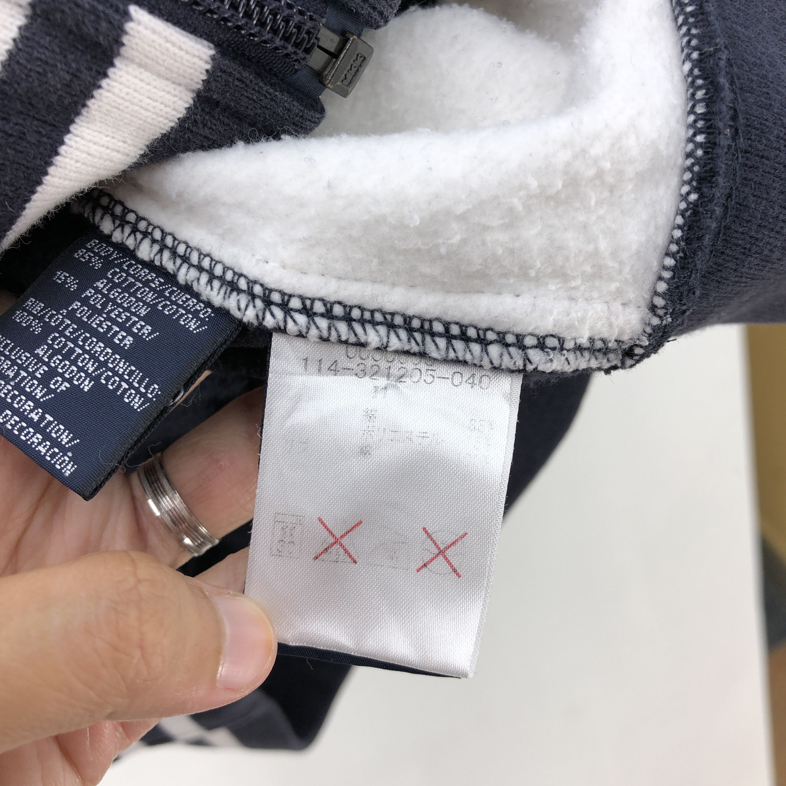 Tommy Hilfiger × Vintage 90s Tommy Hilfiger Sweater Tommy Hilfiger Zipper Sweatshirt Size US M / EU 48-50 / 2 - 4 Thumbnail