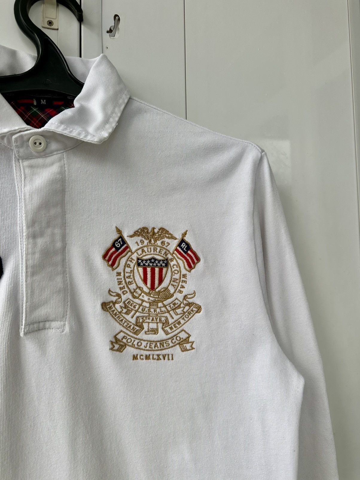 Polo Ralph Lauren Vintage Polo Ralph Lauren USA 67 Rugby Size US M / EU 48-50 / 2 - 8 Thumbnail