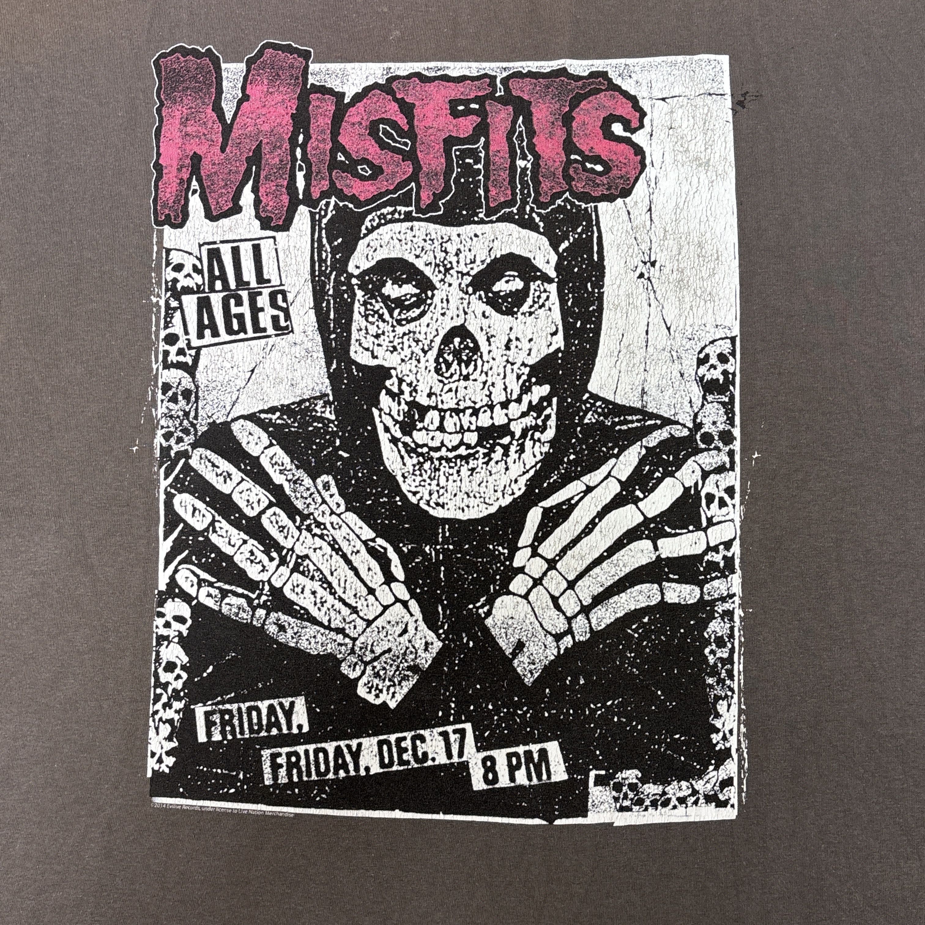 Band Tees Misfits Shirt Punk Rock Band Tee Danzig Black Flag Size US XL / EU 56 / 4 - 3 Thumbnail
