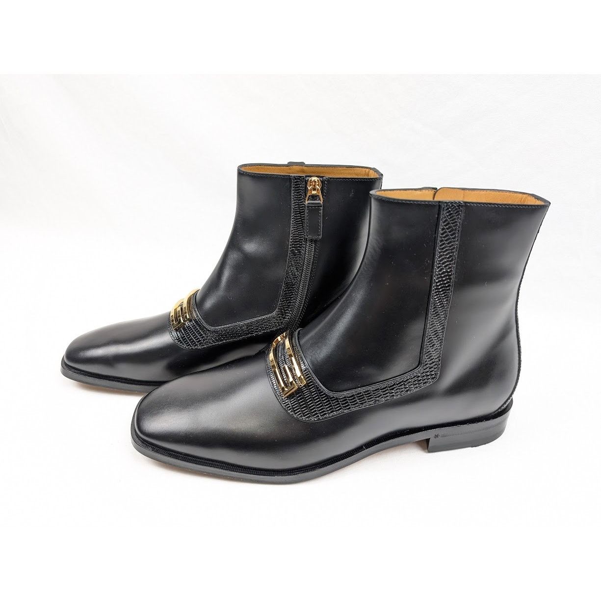 Gucci o1rshd1 Horse Calf Boots in Black Size US 10 / EU 43 - 19 Thumbnail
