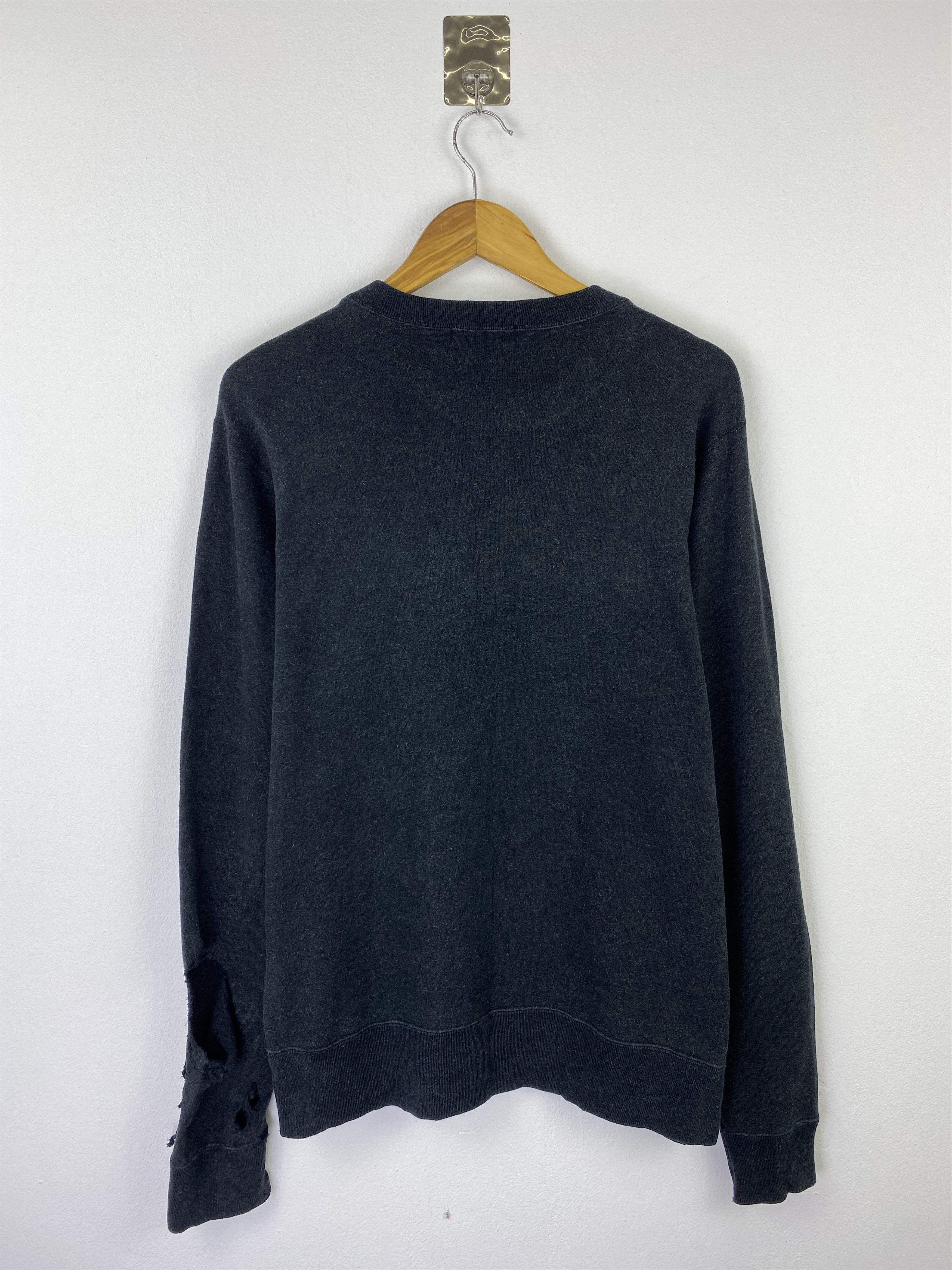 Hysteric Glamour Vintage Hysteric Glamour Distressed Sweatshirt SH0423 Size US L / EU 52-54 / 3 - 3 Thumbnail