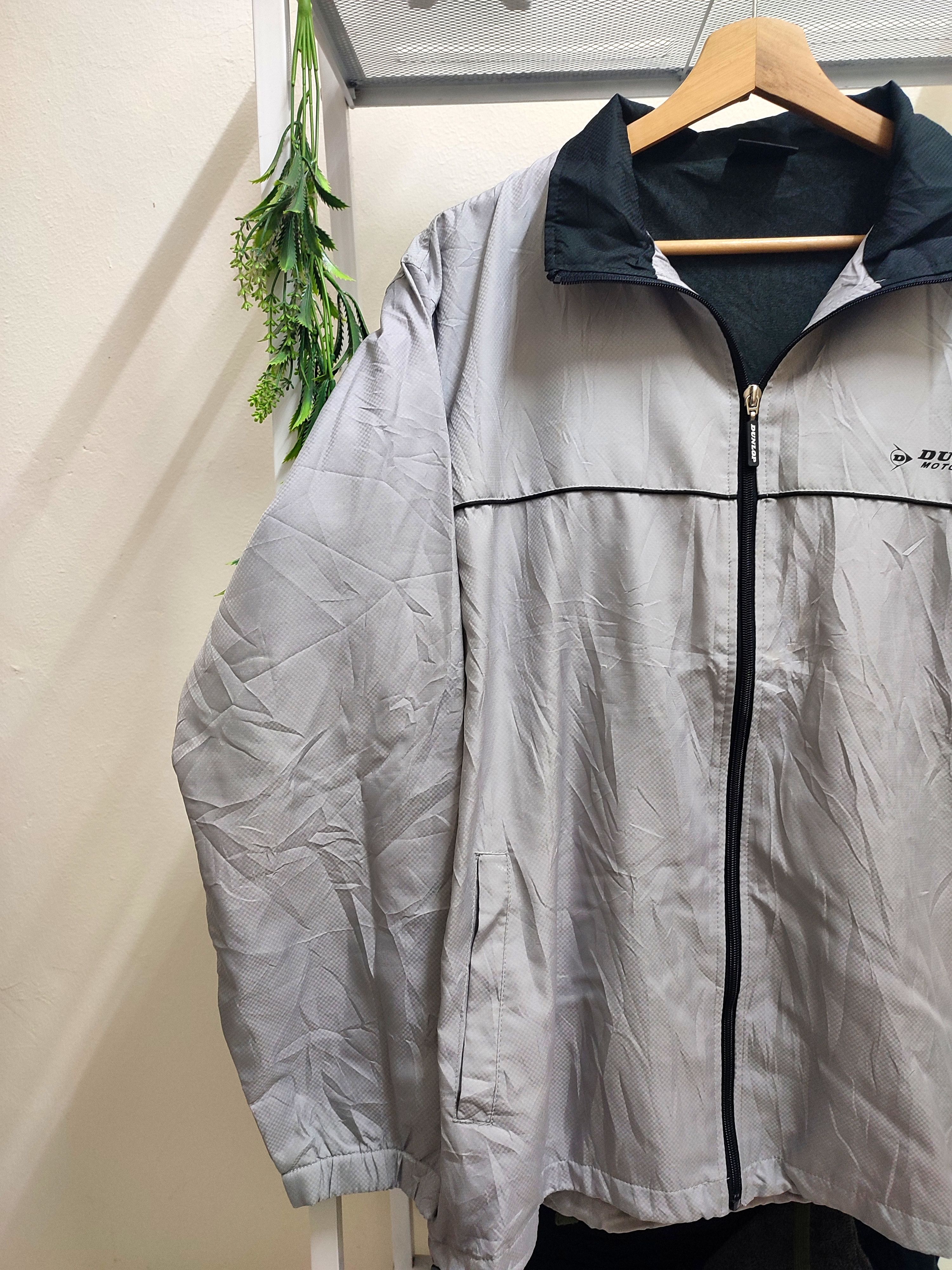 Dunlop Vintage Dunlop Motorsport Zip Up Light Jacket Size US L / EU 52-54 / 3 - 4 Thumbnail
