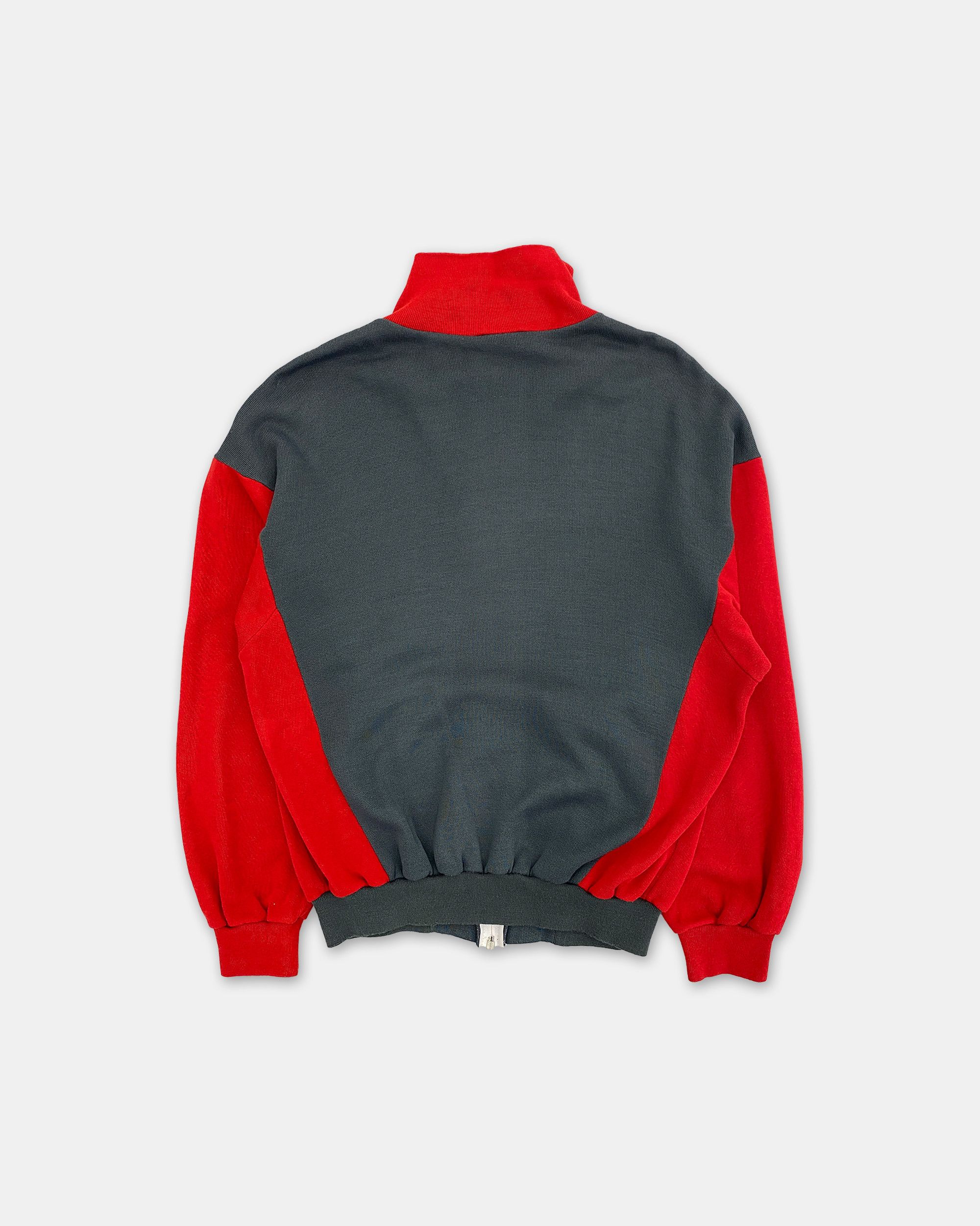 Nike × Vintage 1980s Made in Italy Sweater Zip Track Jacket Size US M / EU 48-50 / 2 - 2 Thumbnail