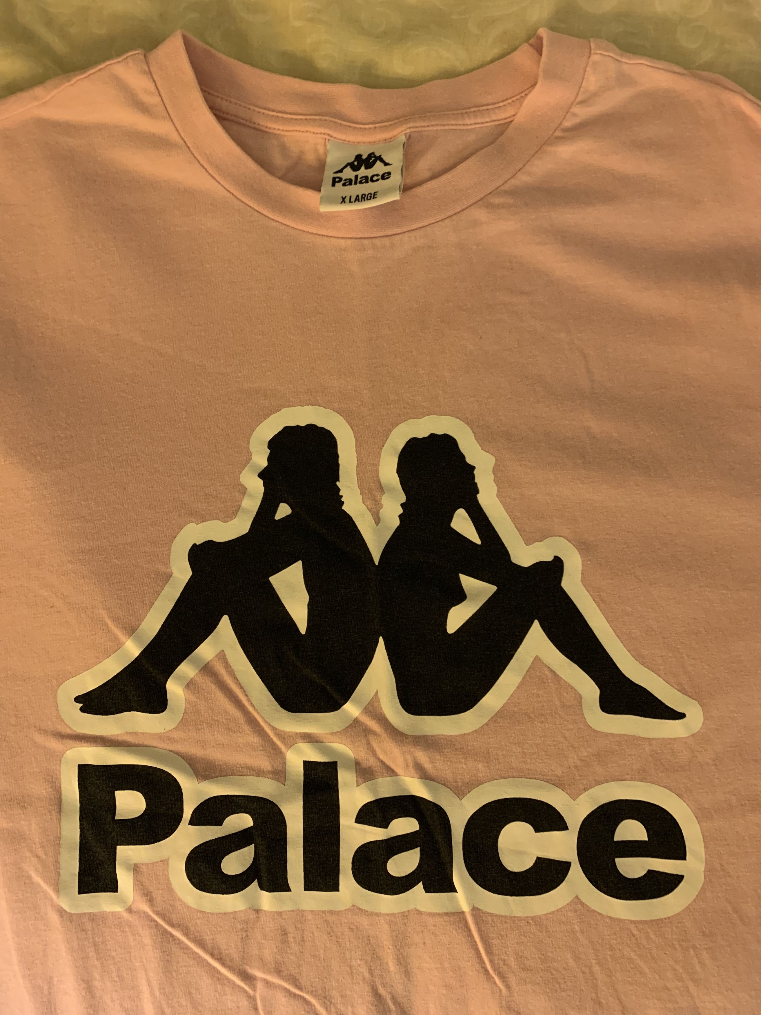 Kappa × Palace Palace x Kappa Pink T-Shirt Size US XL / EU 56 / 4 - 1 Thumbnail