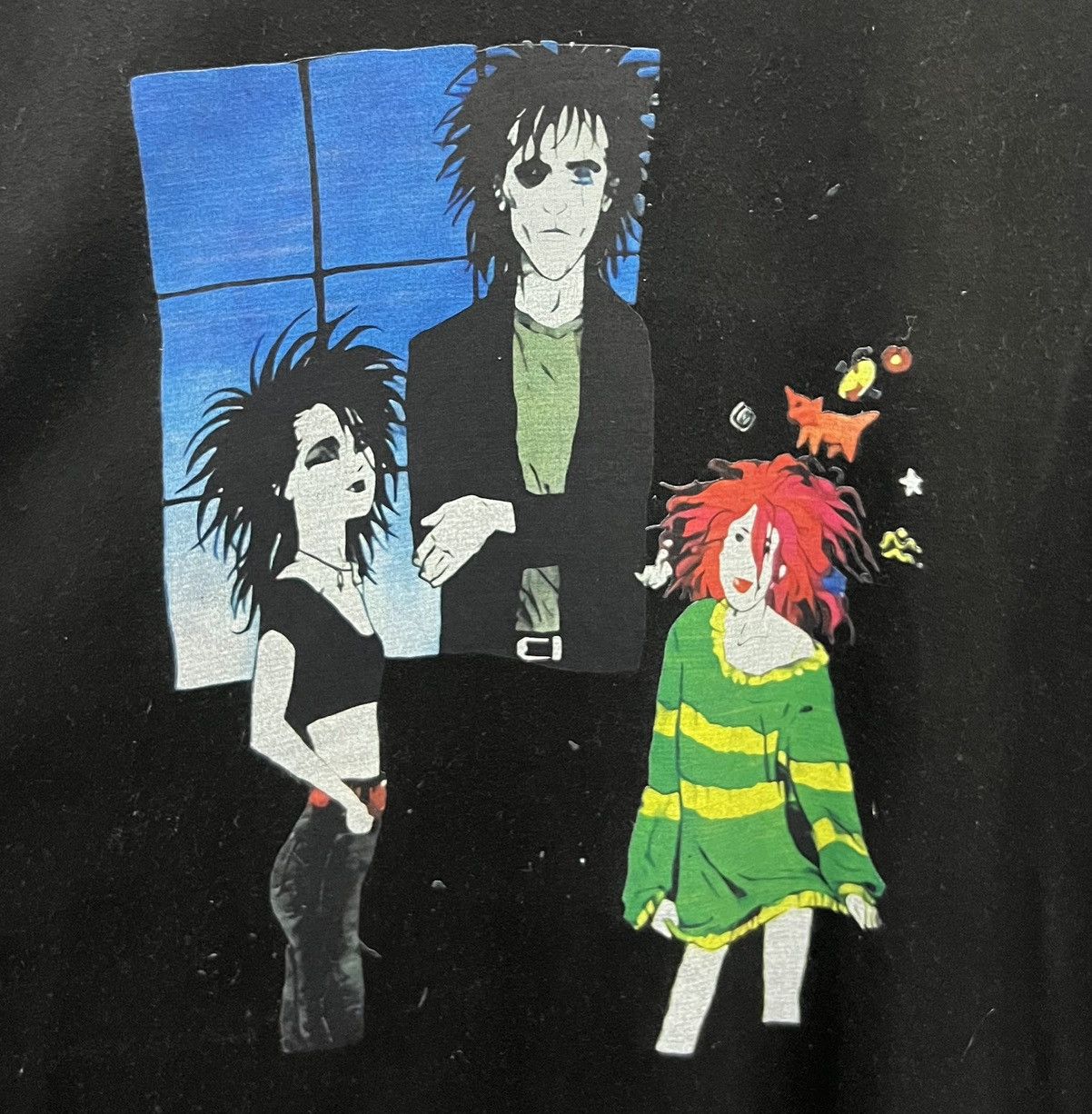 Vintage VINTAGE 1993 SANDMAN GRAPHITTI SHIRT Size US XXL / EU 58 / 5 - 4 Thumbnail