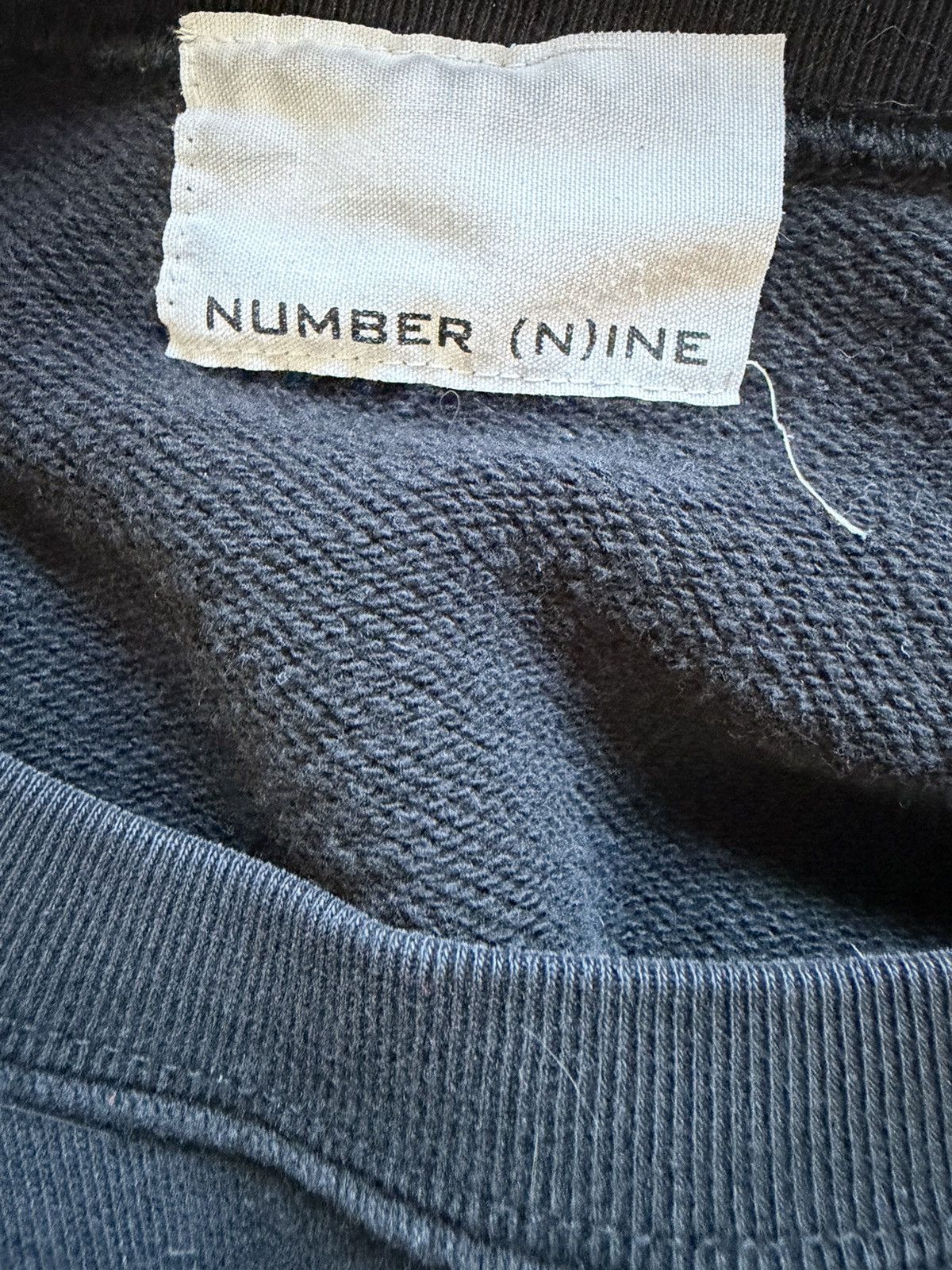 Number (N)ine Number (N)ine “Nine Flag I Can See You” Crewneck Size US S / EU 44-46 / 1 - 6 Thumbnail