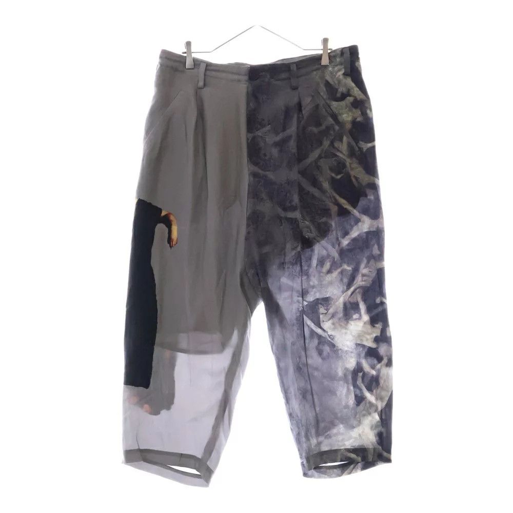 Yohji Yamamoto yohji yamamoto pour homme/24SS HELL PRINT PANTS Size US 35 - 1 Thumbnail