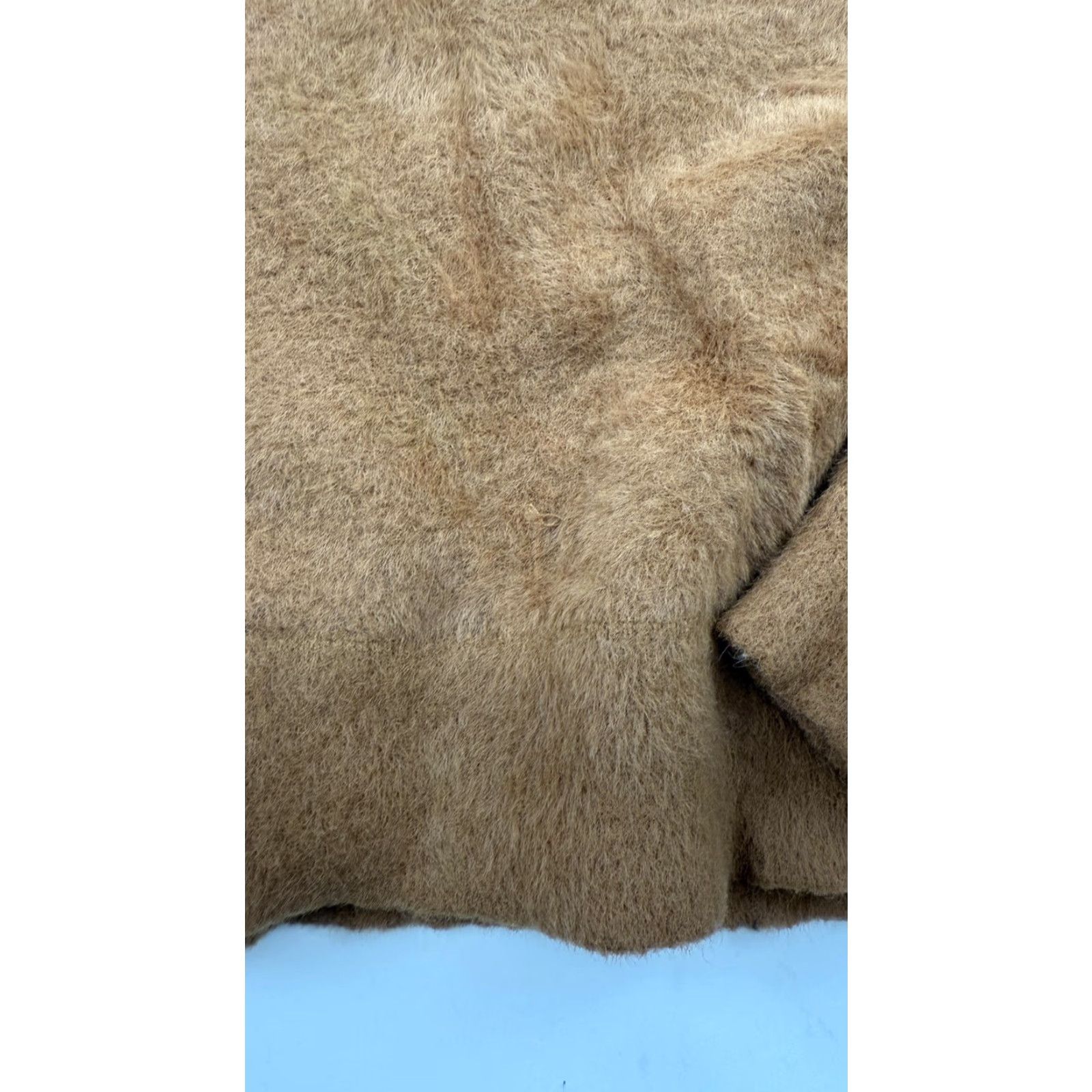 Bailey 44 Bailey 44 Sweater Womens Large Brown Fuzzy Mock Neck Pullover Size L / US 10 / IT 46 - 6 Thumbnail