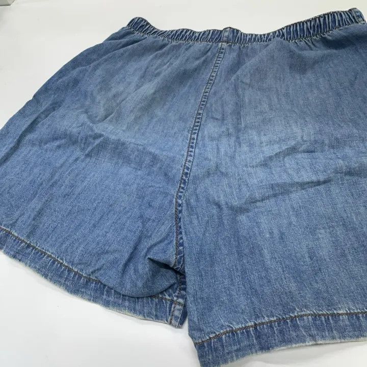 Balenciaga Balenciaga Balenciaga Denim Elastic Waist Shorts for Men - Size US 30 / EU 46 - 9 Thumbnail