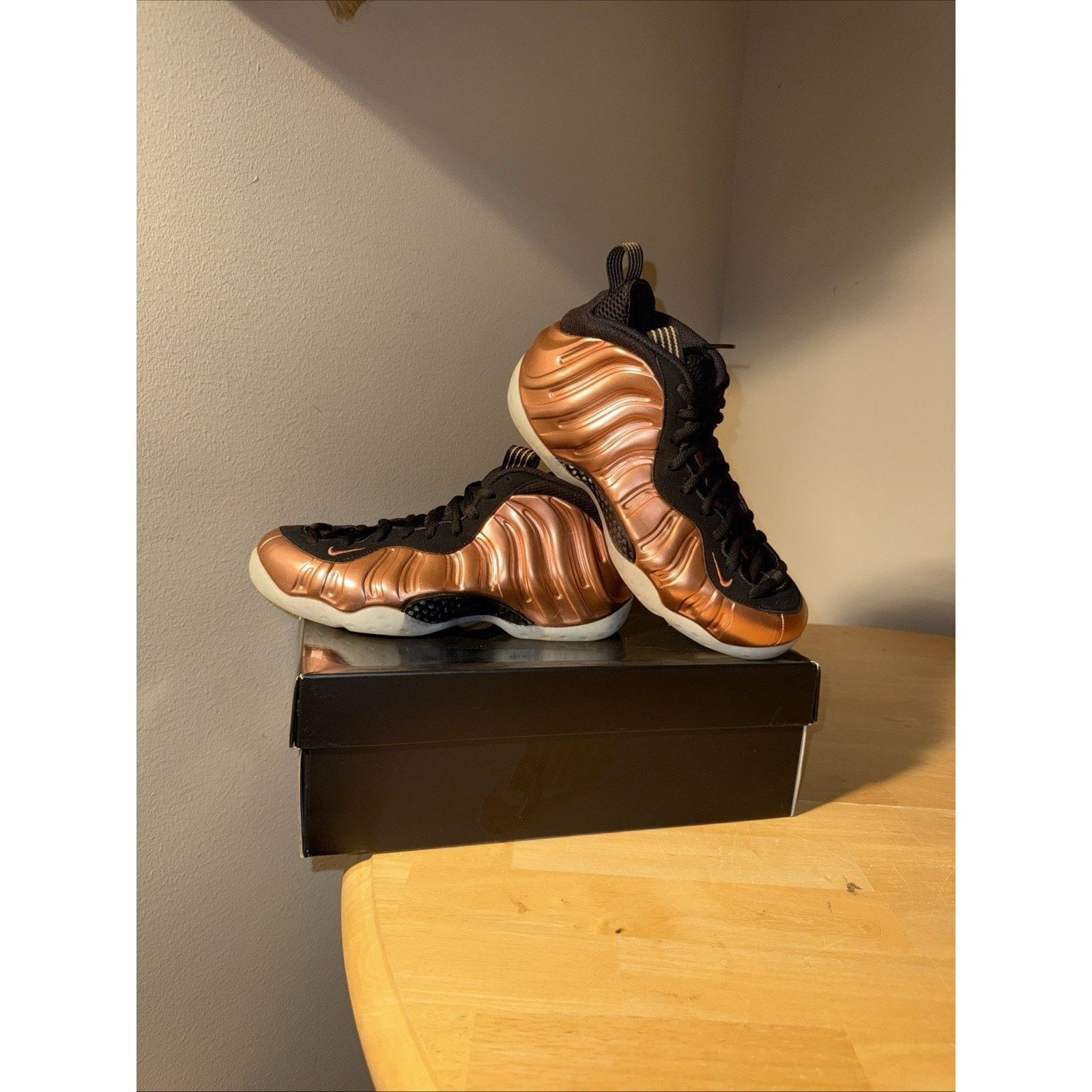 Nike Nike Air Foamposite One 2017 Men's Copper Sneakers Size 8.5 Size US 8 / EU 41 - 2 Thumbnail