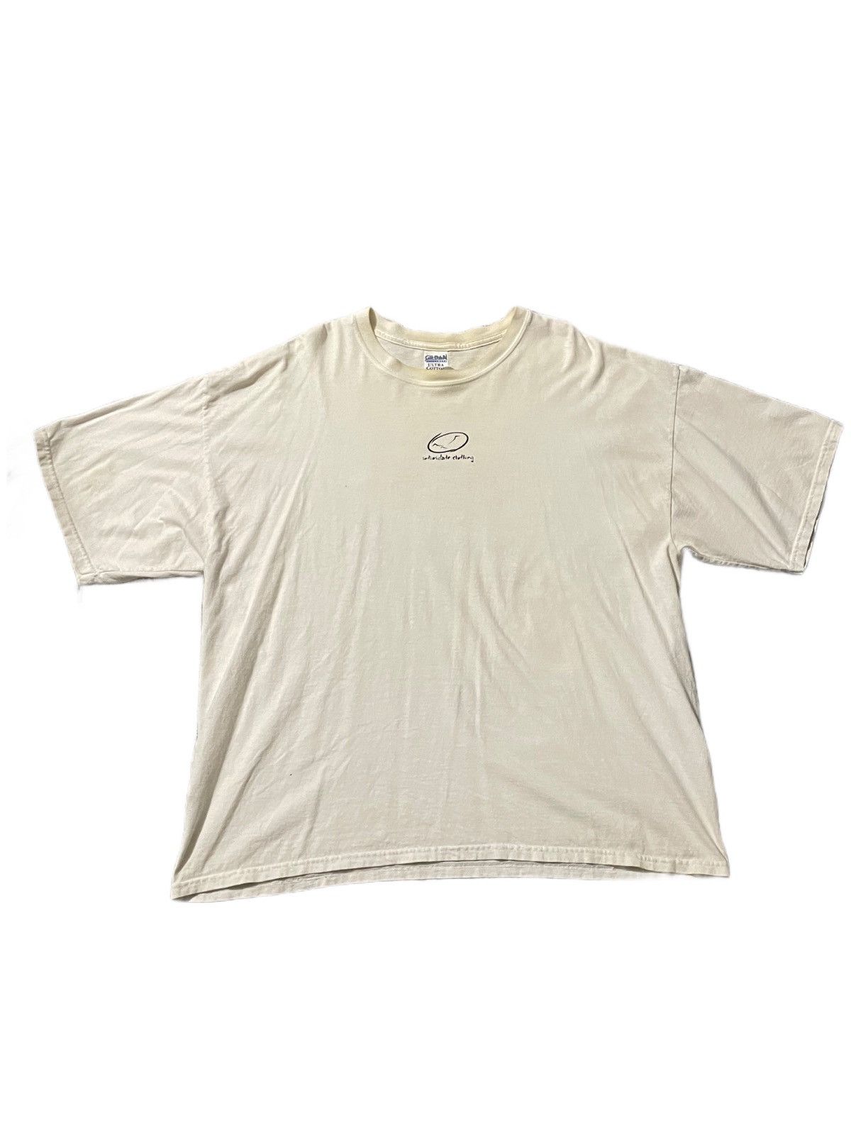 Vintage Vintage intimidate clothing white crying baby tee Size US XXL / EU 58 / 5 - 4 Thumbnail
