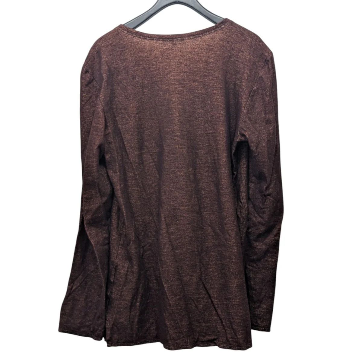 Ann Demeulemeester Long Sleeve Henley Tee Size XXS / US 00 / IT 34 - 2 Thumbnail