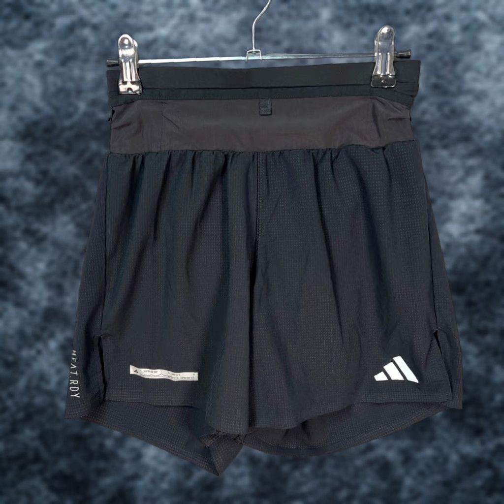 Adidas Adidas Running Heat.Rdy Womens XS Performance Black Shorts Athletic Size 26" / US 2 / IT 38 - 1 Thumbnail