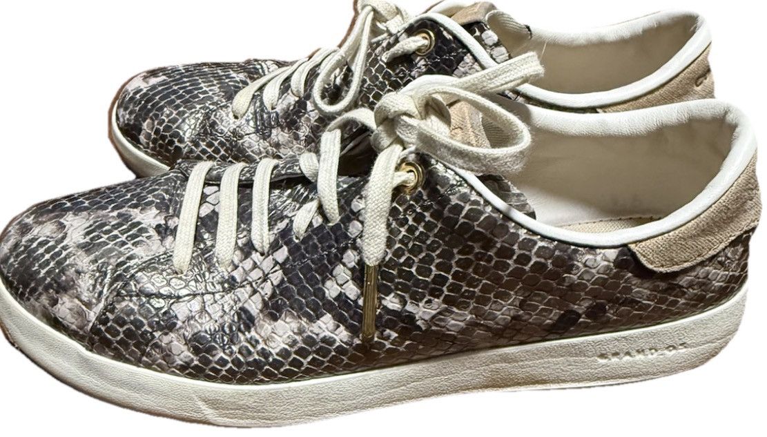 Cole Haan Women’s Cole Haan Embossed Snake-Print Leather Shoes 7.5 Size US 7.5 / IT 37.5 - 2 Thumbnail