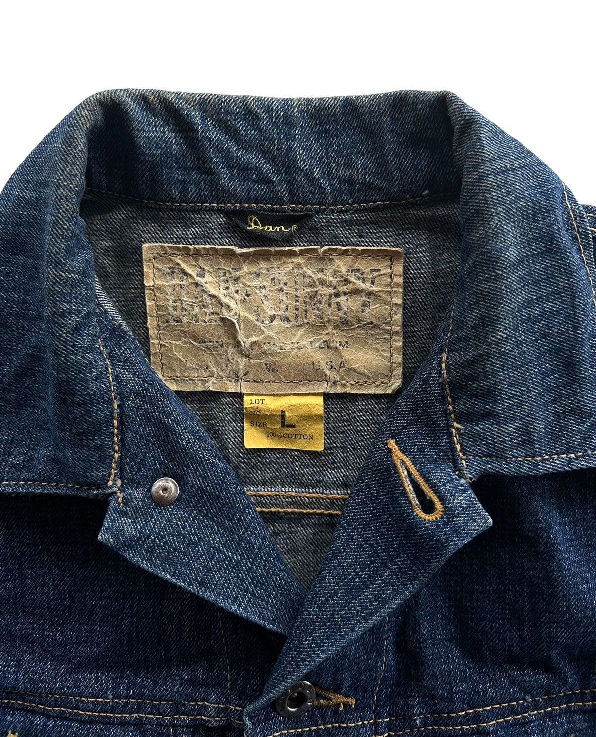 Japanese Brand × Vintage Vintage Dan Sunny Jacket Denim Size US S / EU 44-46 / 1 - 15 Thumbnail