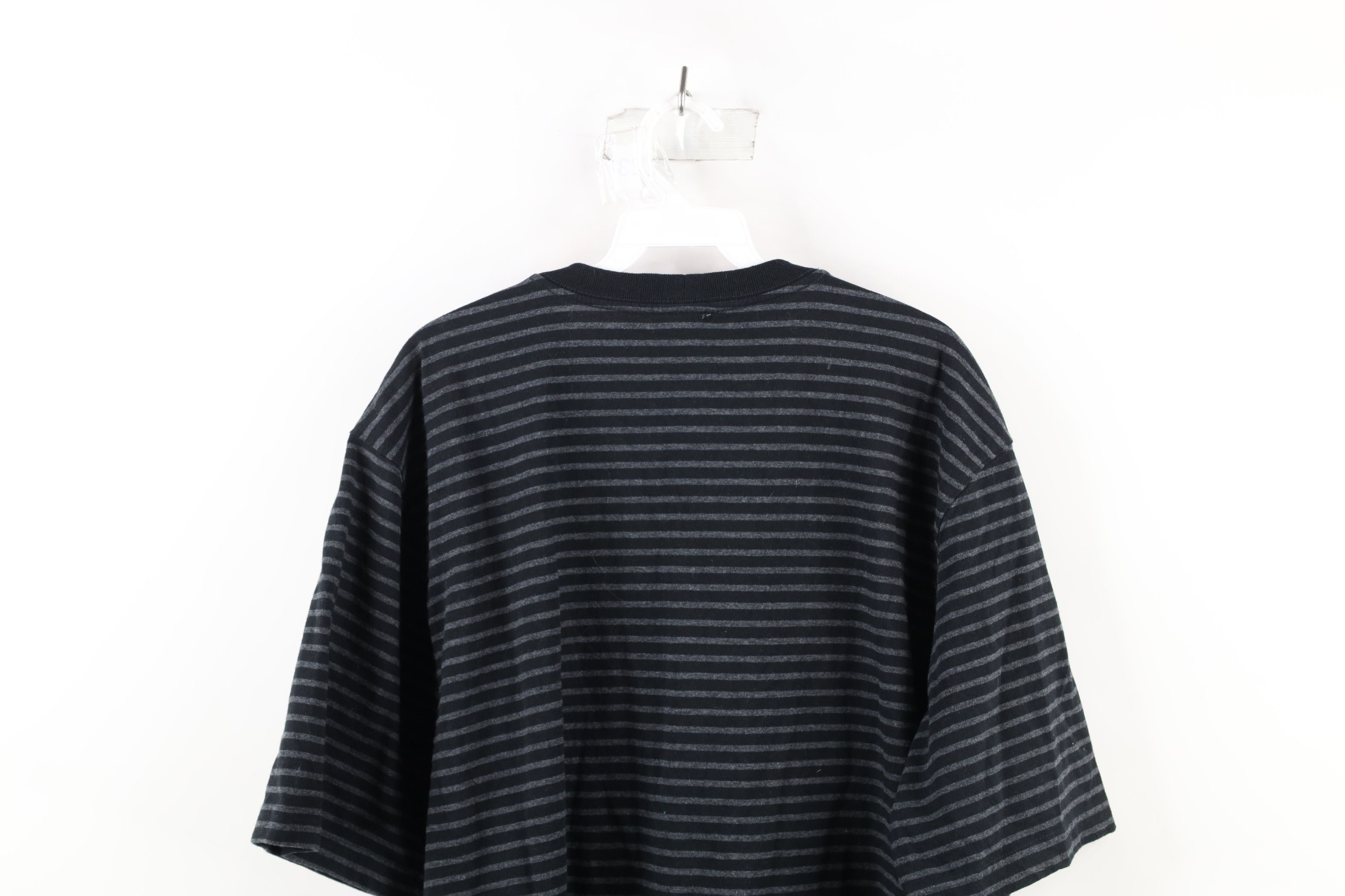 Carhartt Vintage Carhartt Spell Out Striped Pocket T-Shirt Cotton Size US L / EU 52-54 / 3 - 10 Thumbnail