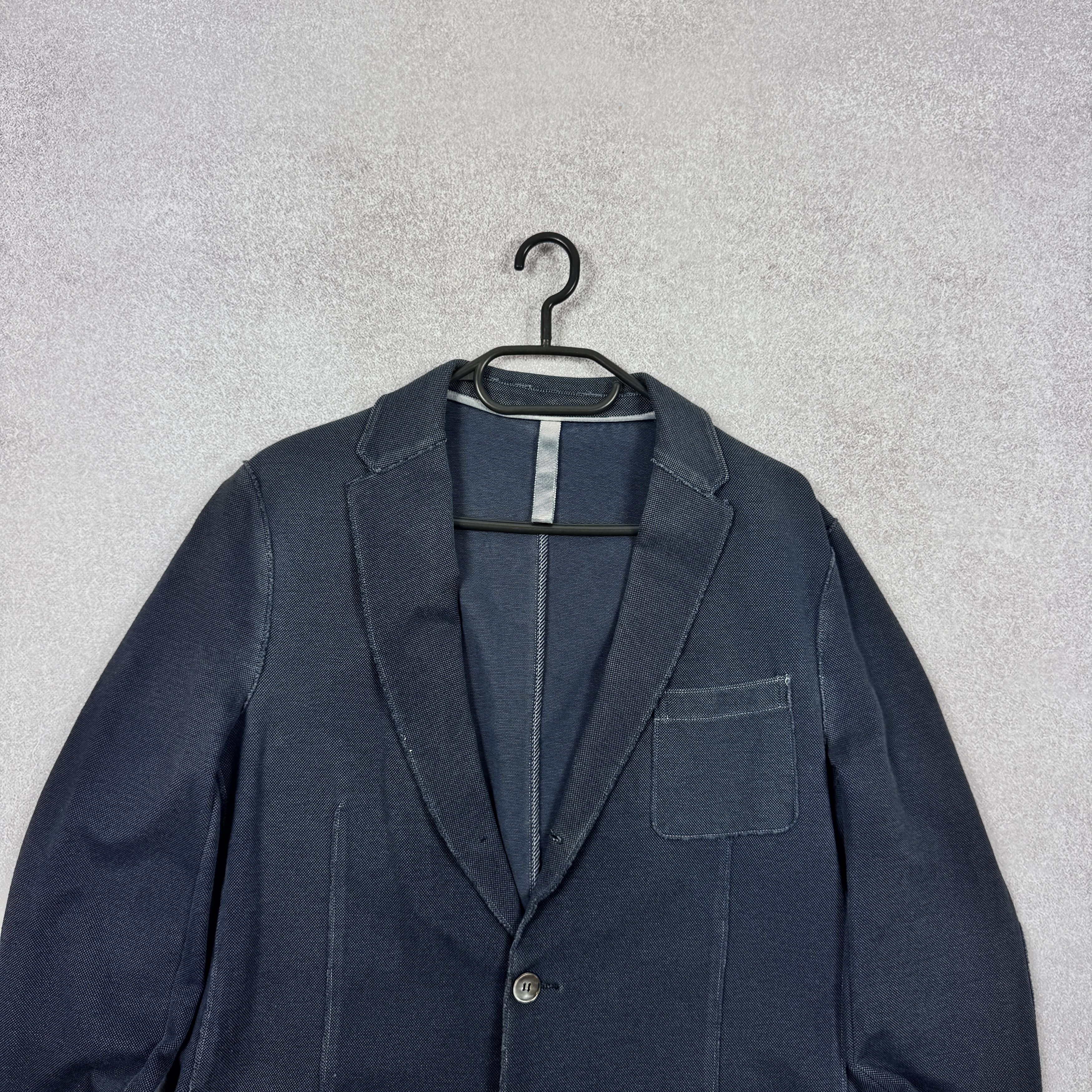 Harris Wharf London Men`s Harris Wharf London Cotton Sport Coat Blazer Size 48 Size 48R - 3 Thumbnail