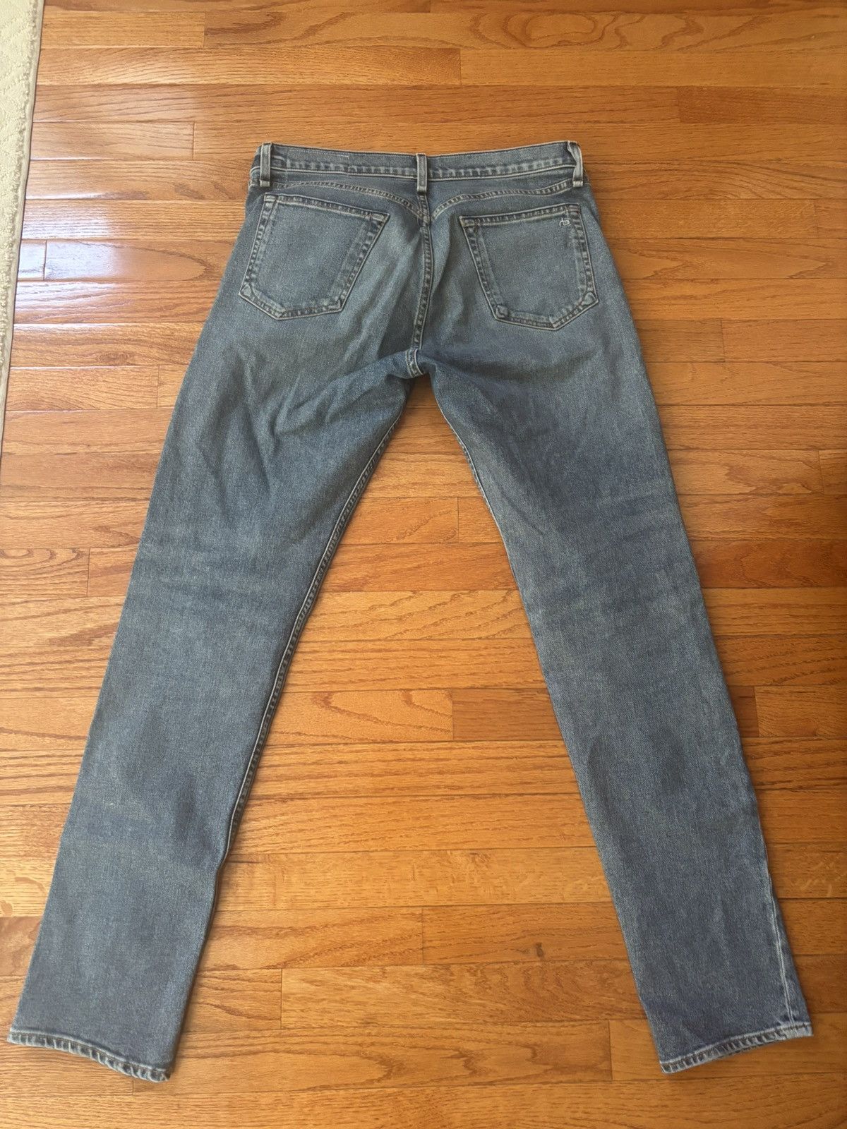 Rag & Bone Rag & Bone Fit 2 Blue Denim Jeans Size US 32 / EU 48 - 2 Thumbnail