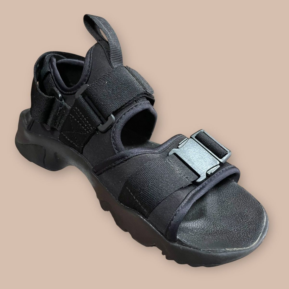 Nike Nike Canyon Sandal ‘Triple Black’ Size US 5.5 / EU 38 - 11 Thumbnail