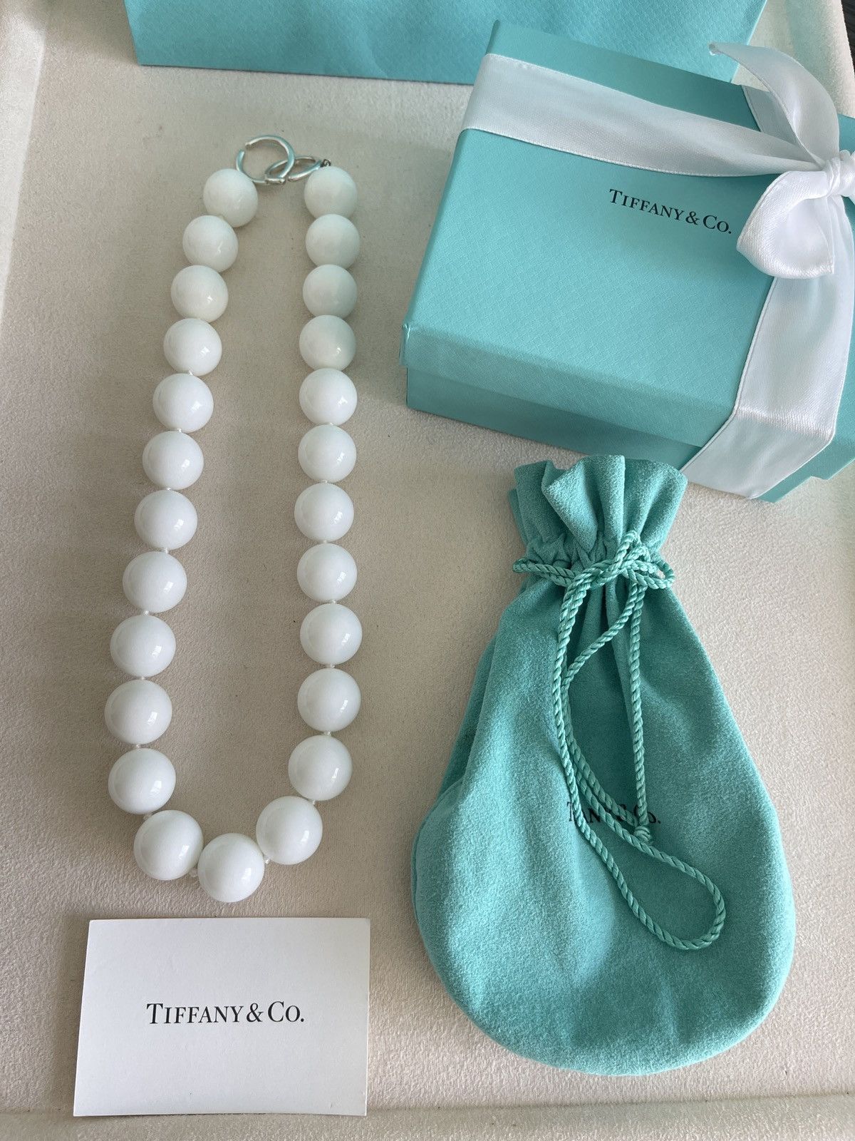 Tiffany & Co. Tiffany & Co. Dolomite Paloma Picasso Necklace 19” $1500 Size ONE SIZE - 13 Thumbnail