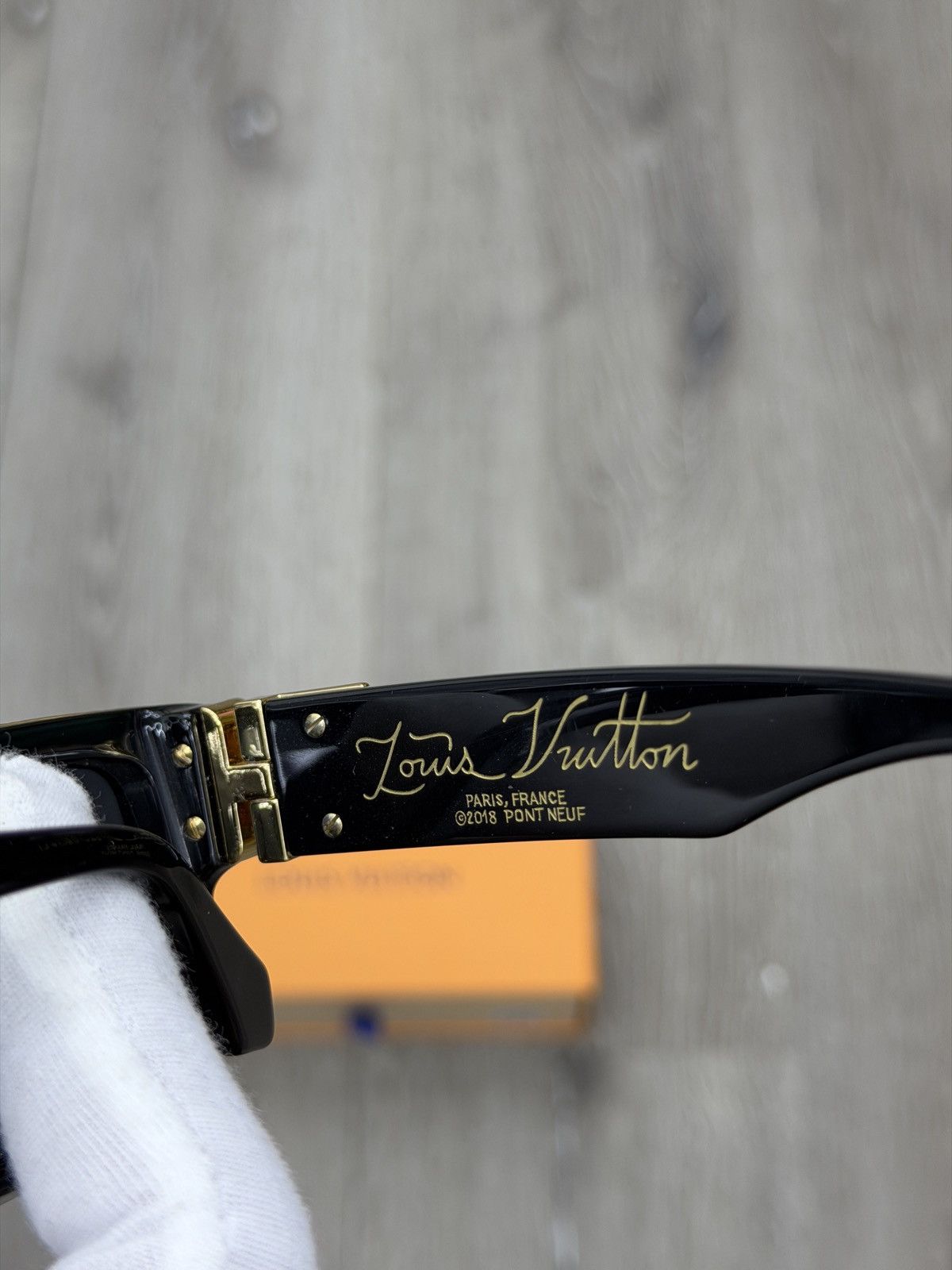 Louis Vuitton Louis Vuitton 1.1 Millionaires Sunglasses Black Size ONE SIZE - 8 Thumbnail