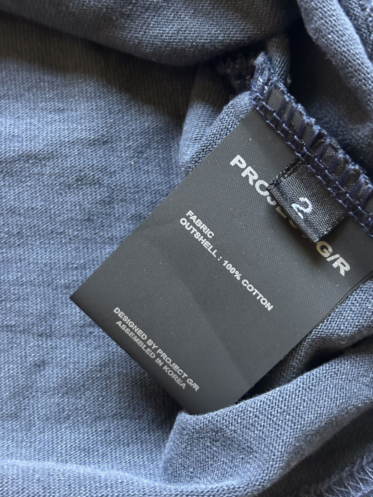 PROJECT G/R Project G/R Locally Hated Washed Shirt Size US M / EU 48-50 / 2 - 3 Thumbnail