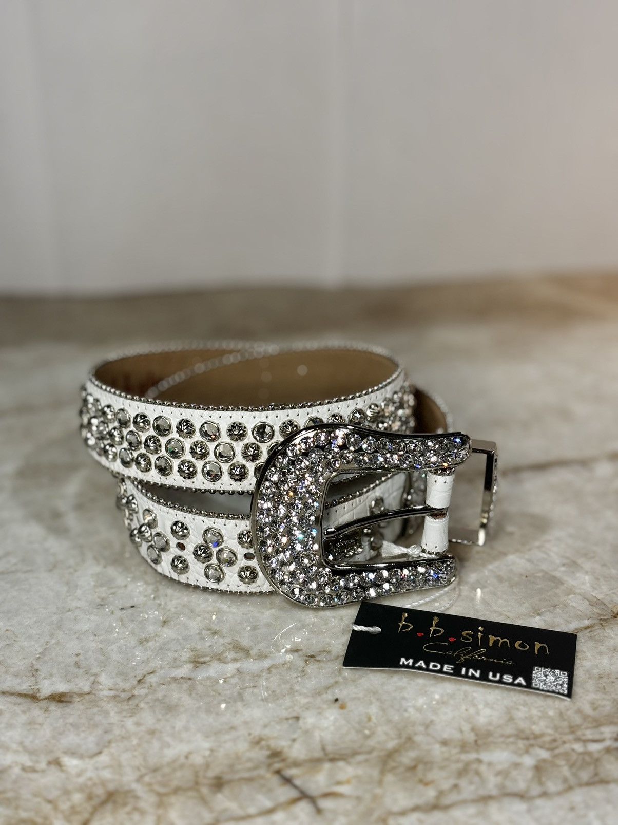 B.B. Simon Bb Simon Belt Size 36 - 2 Thumbnail