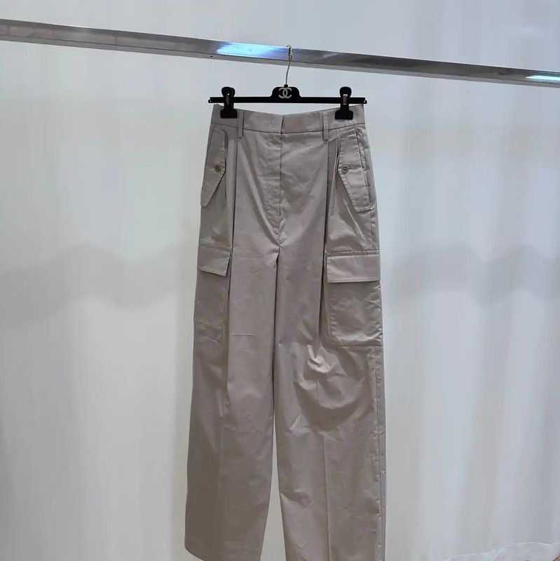 Prada Prada Women's Casual Pants in Khaki Size 23" - 1 Thumbnail