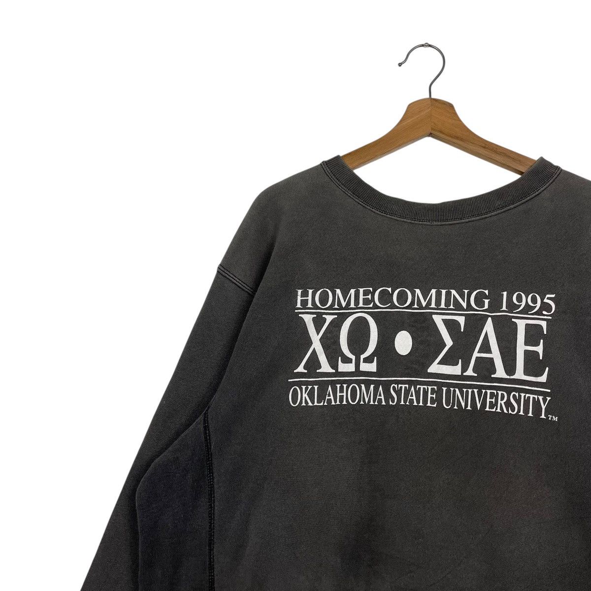 Vintage Vintage Home Coming 1995 Oklahoma State University Sweater Size L / US 10 / IT 46 - 6 Thumbnail