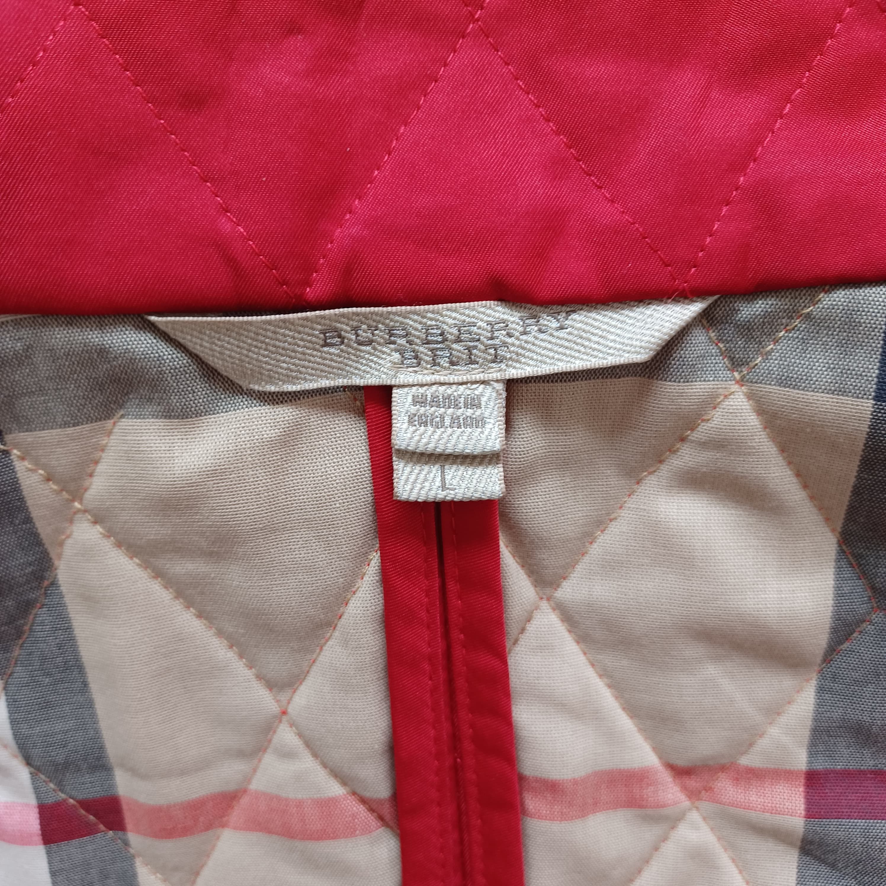 Burberry Burberry Brit Quilted Jacket Nova Check Lining Size L / US 10 / IT 46 - 10 Thumbnail