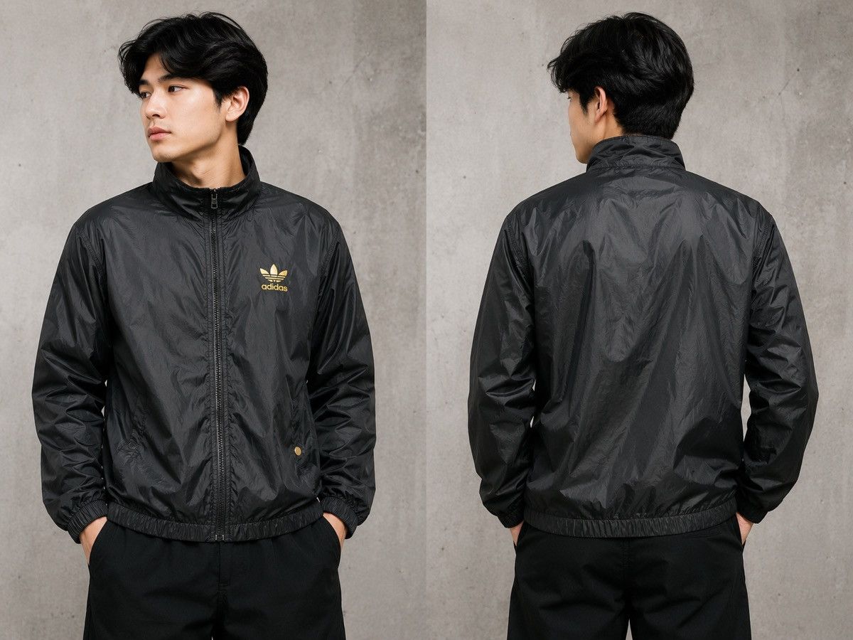 Adidas Vintage Adidas x Descente Japan Archival Windbreaker Jacket Size US L / EU 52-54 / 3 - 1 Thumbnail