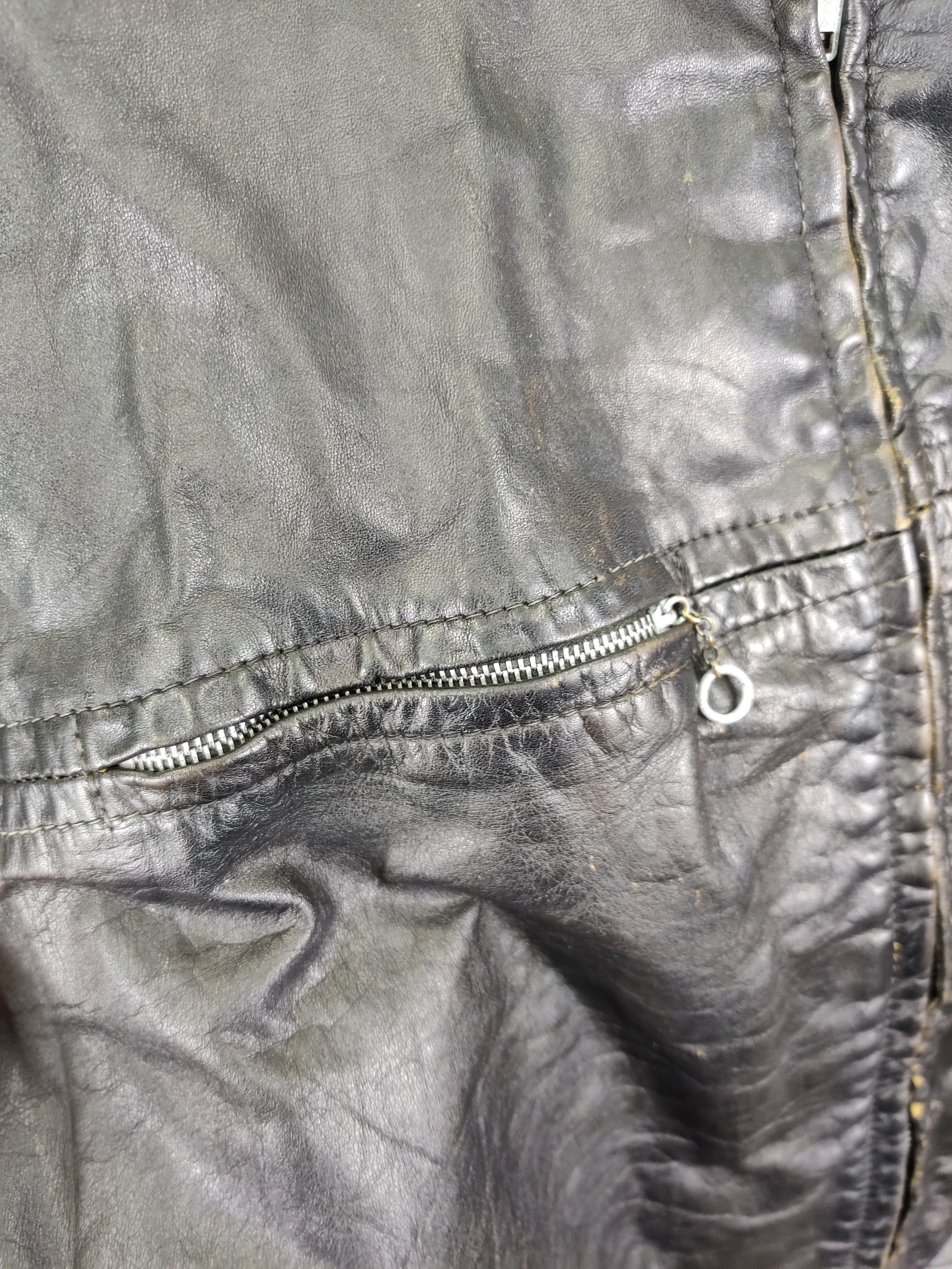 Harley Davidson Vintage 90s Harley Davidson Leather Motorcycle Bikers Jacket Size US M / EU 48-50 / 2 - 8 Thumbnail