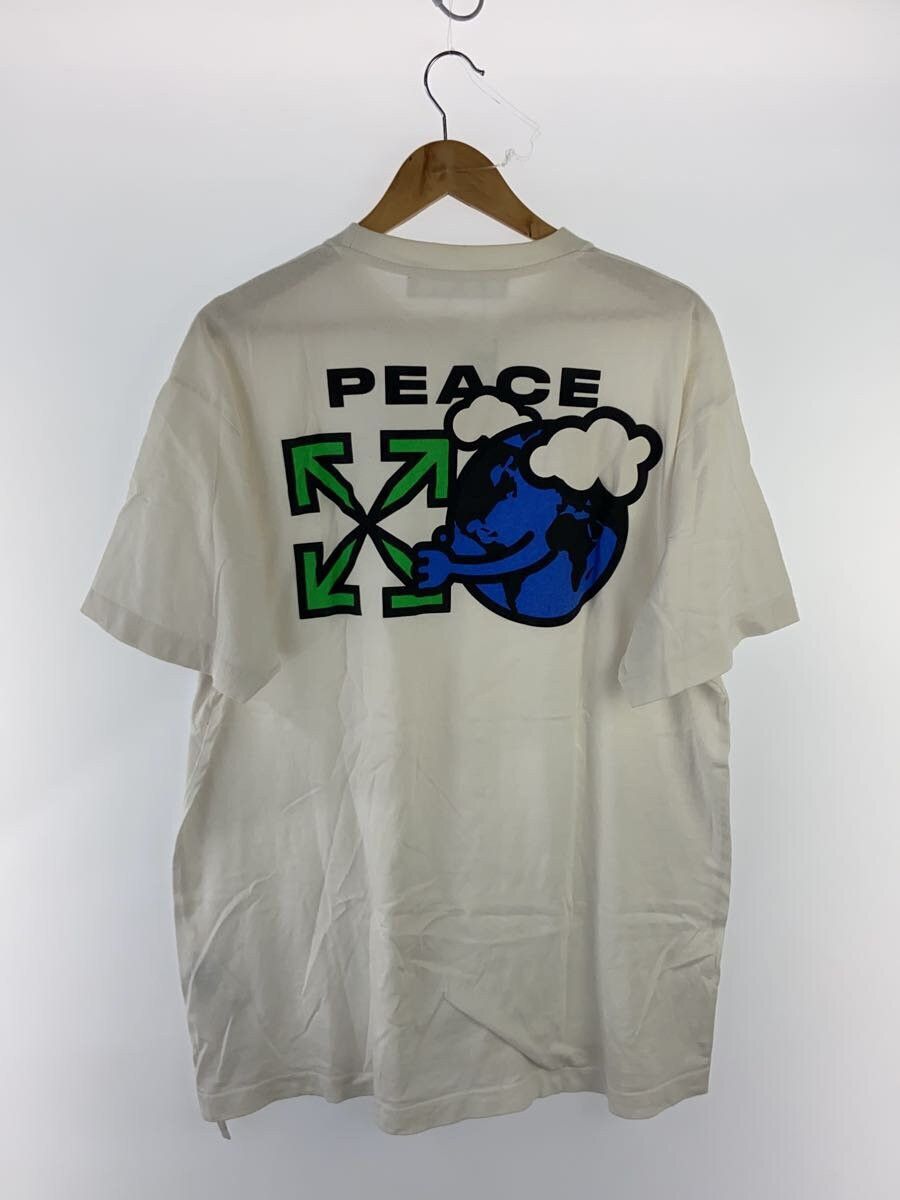 Off white peace t shirt hotsell