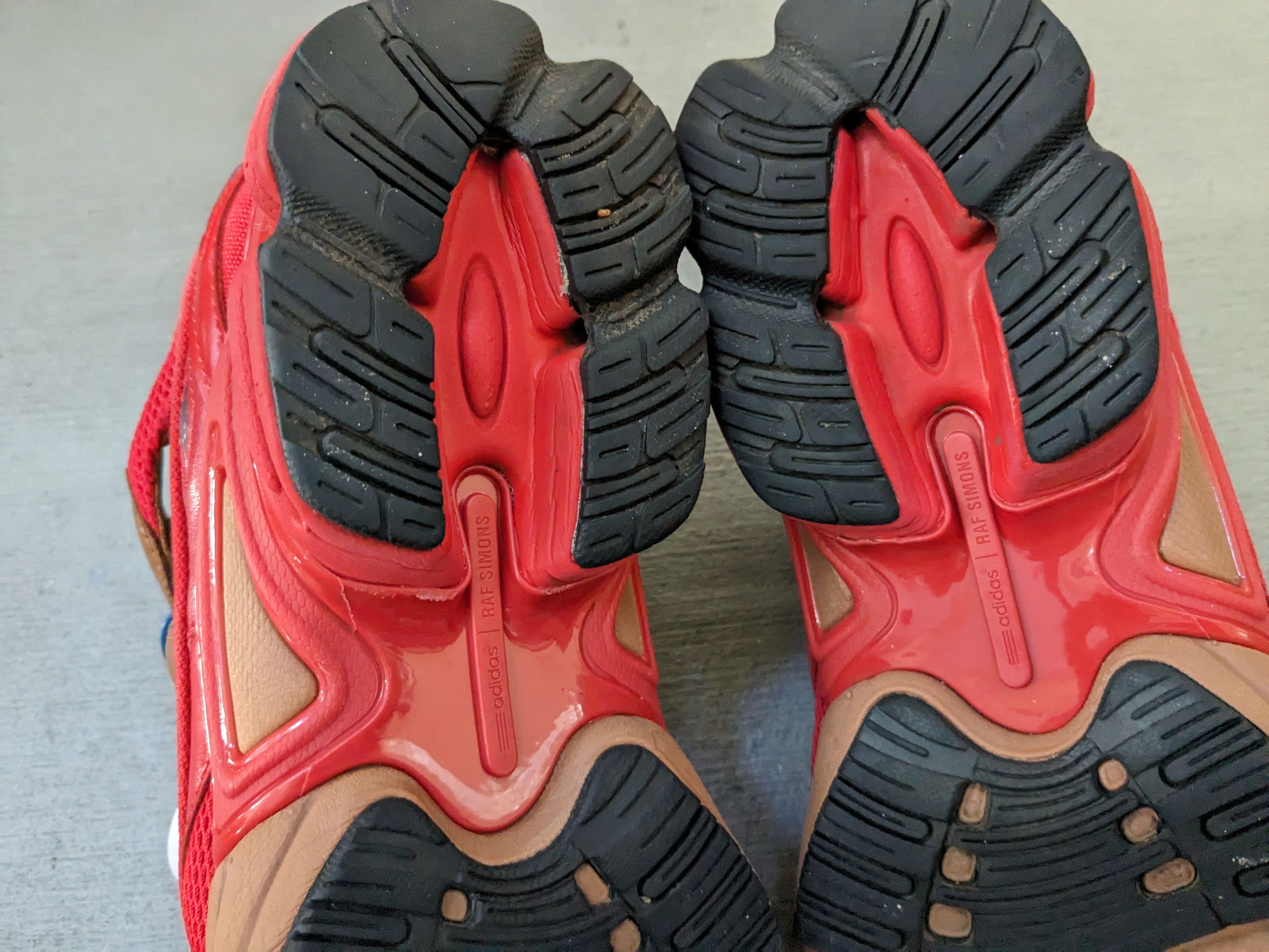 Adidas × Raf Simons Adidas Raf Simons Ozweego Replicant 8.5 B22513 Red Gold Size US 8.5 / EU 41-42 - 16 Thumbnail
