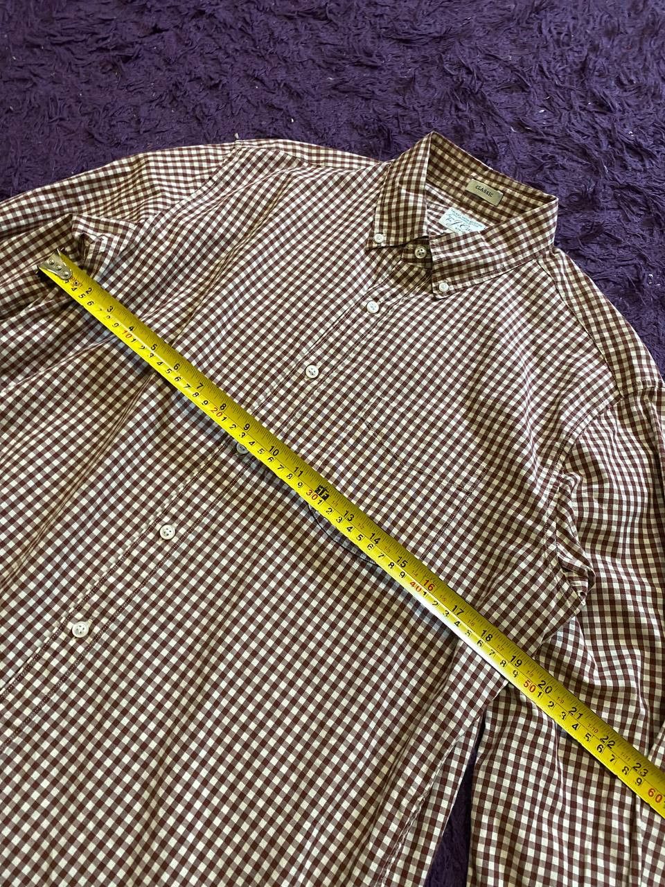 J. Crew Button Down Shirt Secret Wash Stretch slim Fit plaid