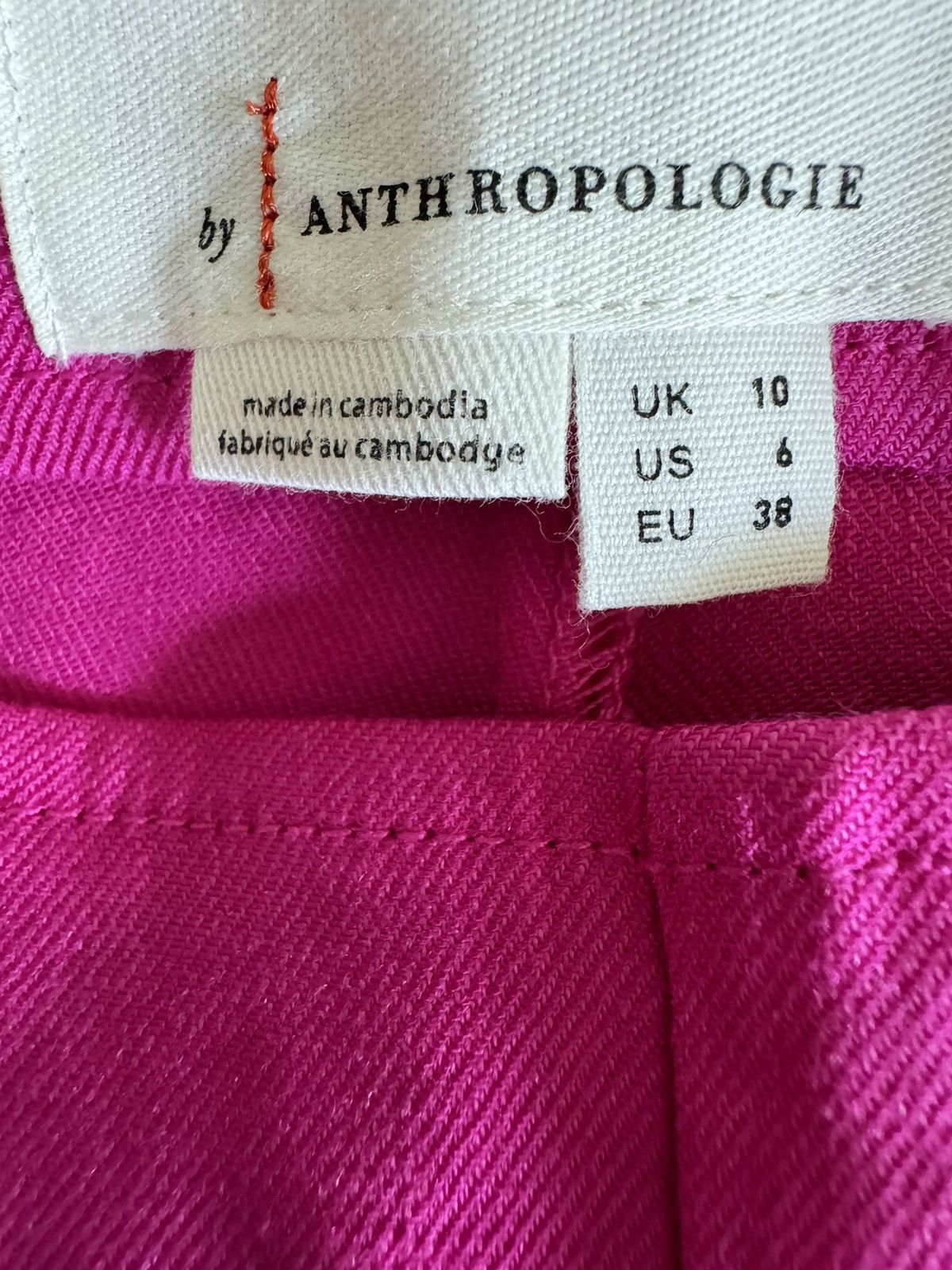 Anthropologie Anthropologie Linen Blend Flare Pants, Size 6 Size 28" / US 6 / IT 42 - 15 Thumbnail