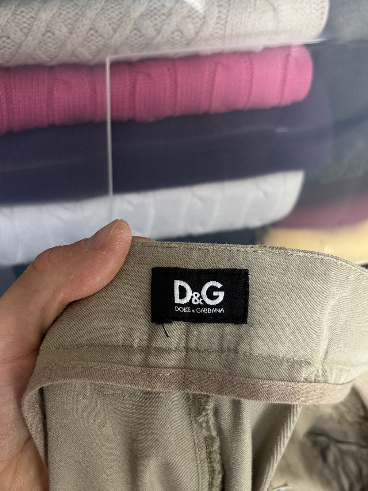 Dolce & Gabbana Dolce & Gabbana Casual Chino Straps Pants Size US 38 / EU 54 - 9 Thumbnail