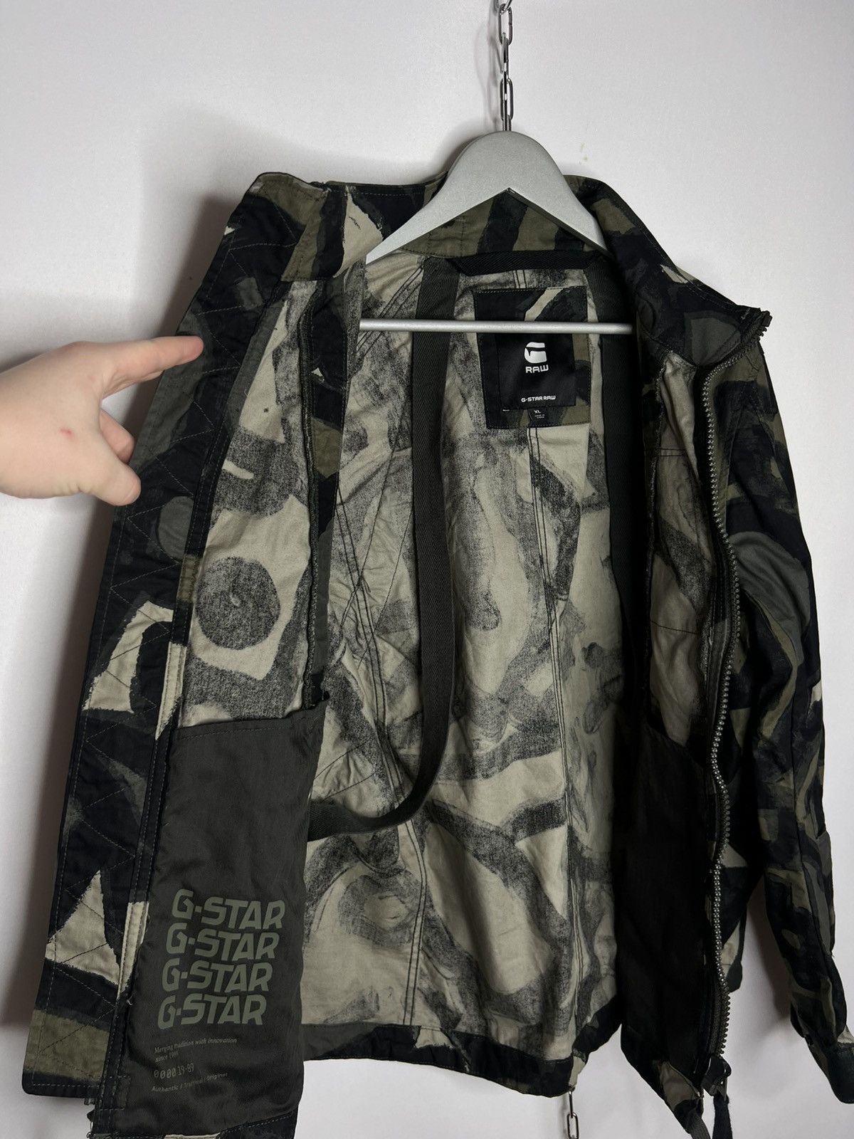 G-Star G-Star RAW Camo Multipocket Utility HB Tape Jacket Military Size US XL / EU 56 / 4 - 14 Thumbnail