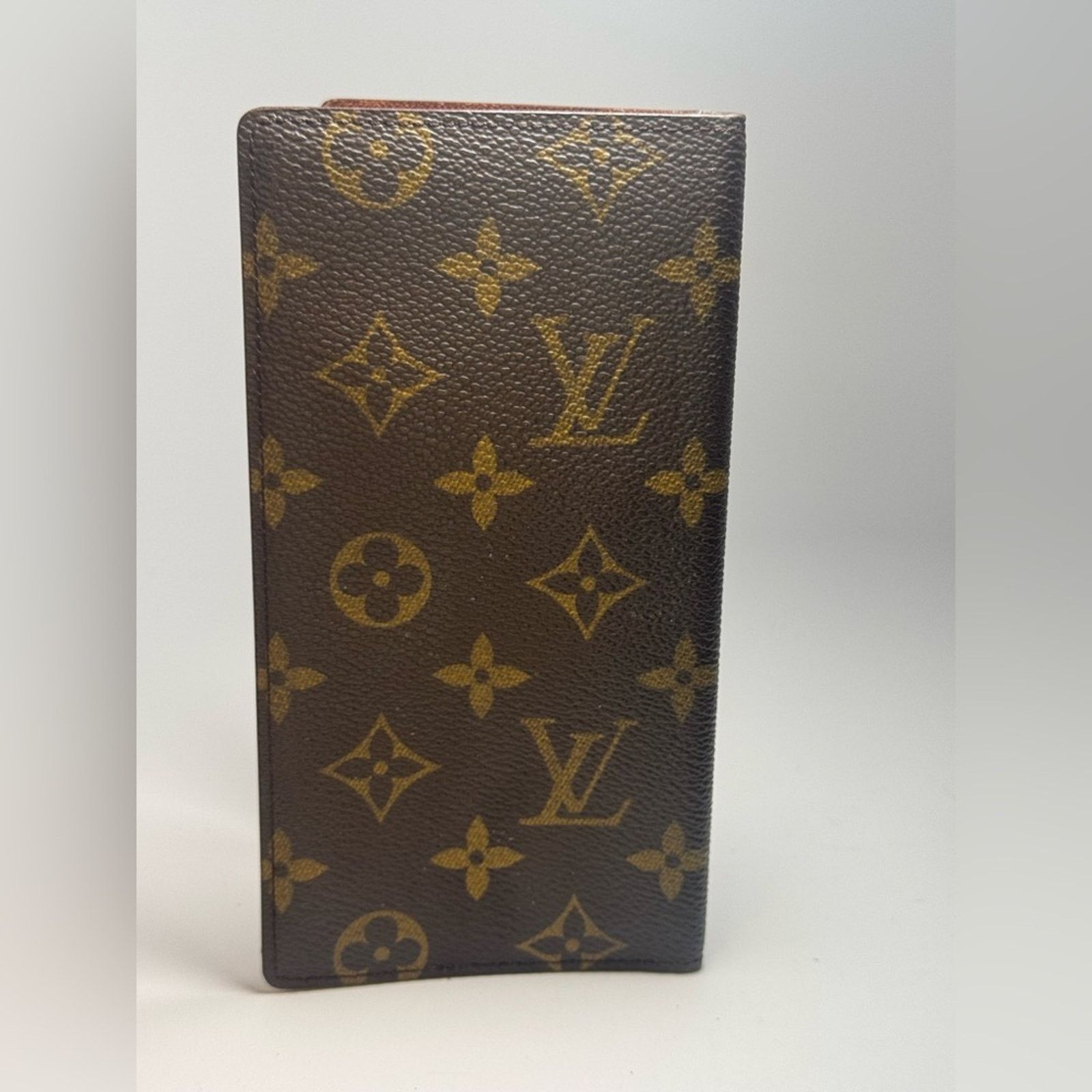 Louis Vuitton Louis Vuitton Monogram Checkbook Cover Wallet Size ONE SIZE - 2 Thumbnail